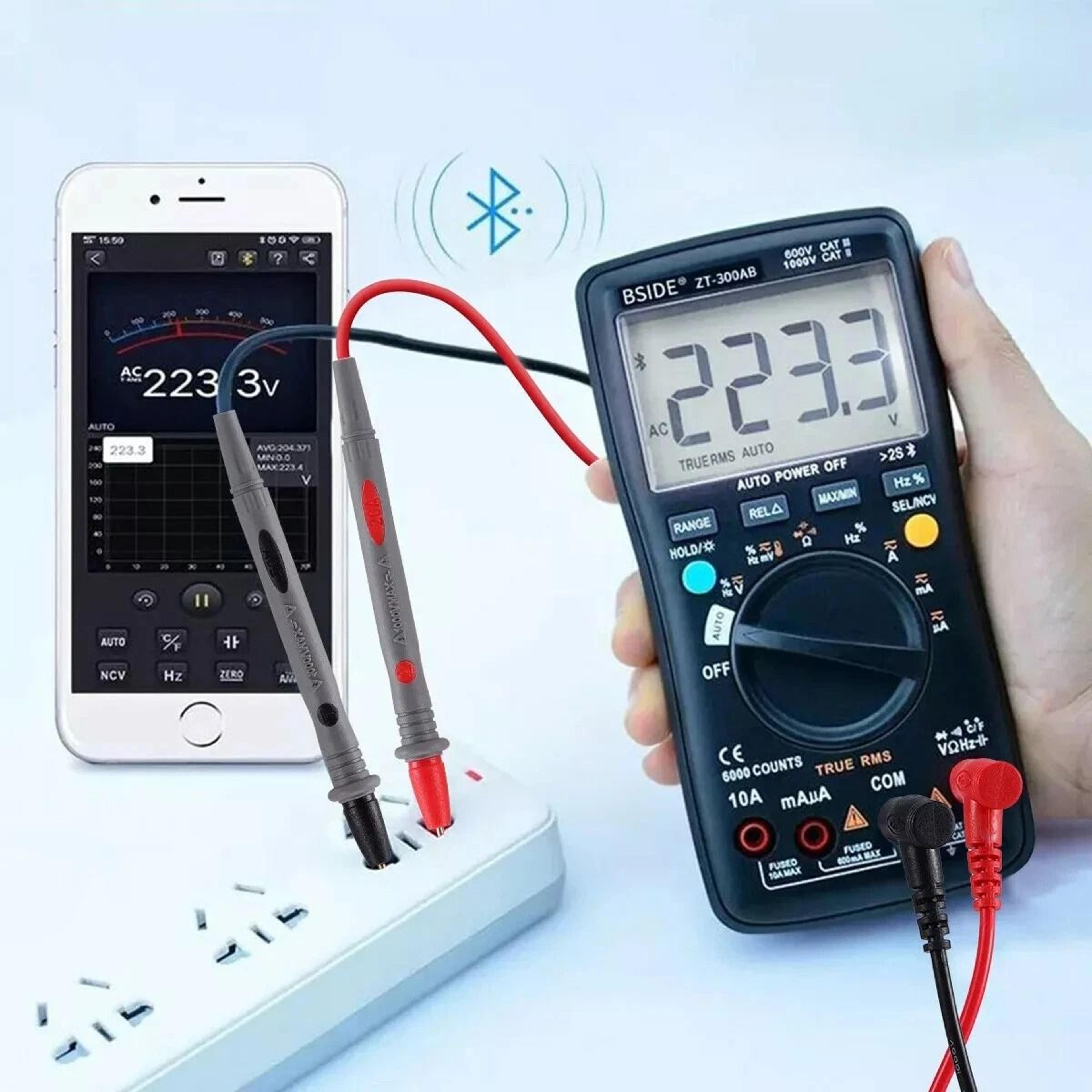 Multimeter Test Leads With Alligator Clips For Fluke Meter  Premium Electrical Probes 1