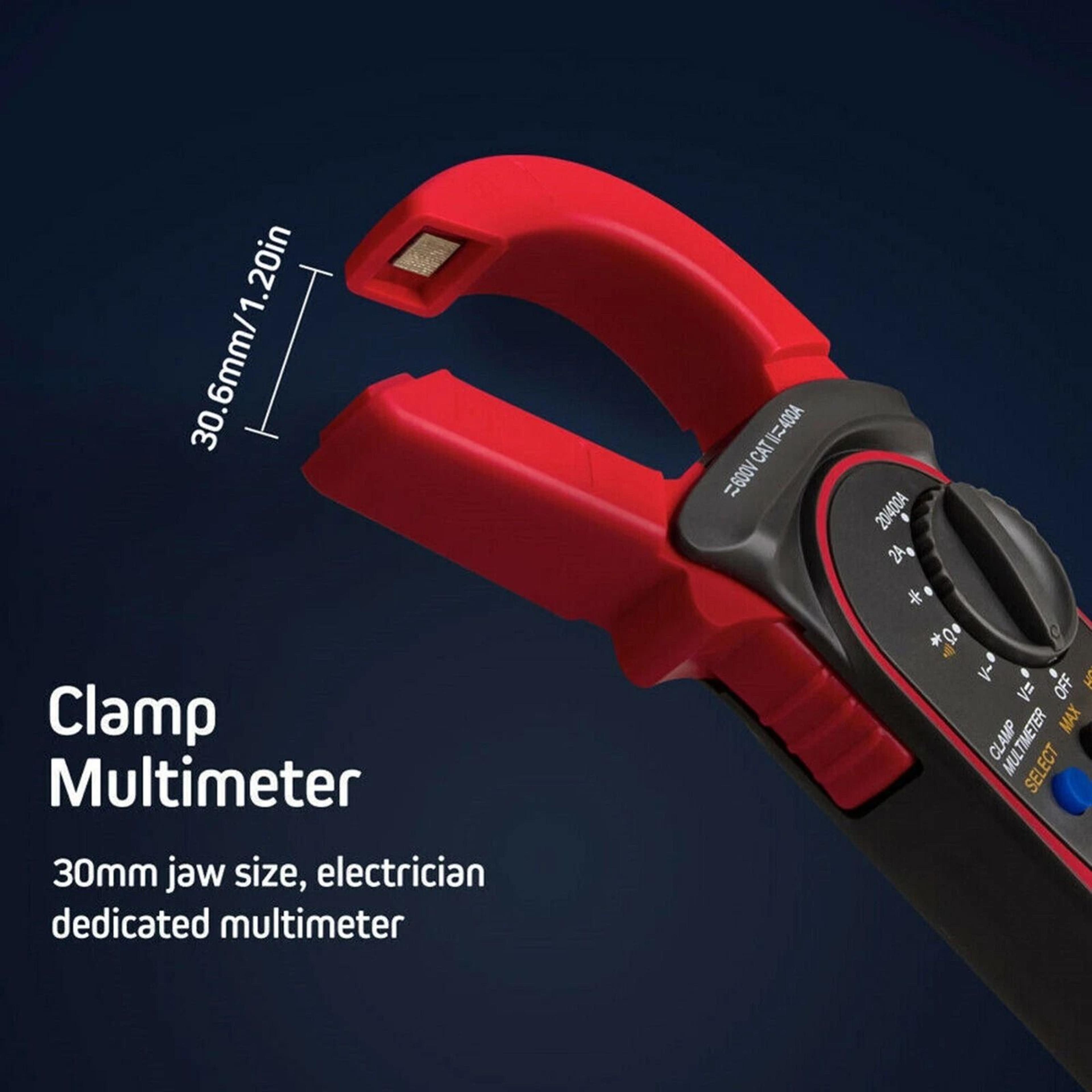 Digital Multimeter Tester  Volt Amp Clamp Meter With Auto Range And LCD Display 1