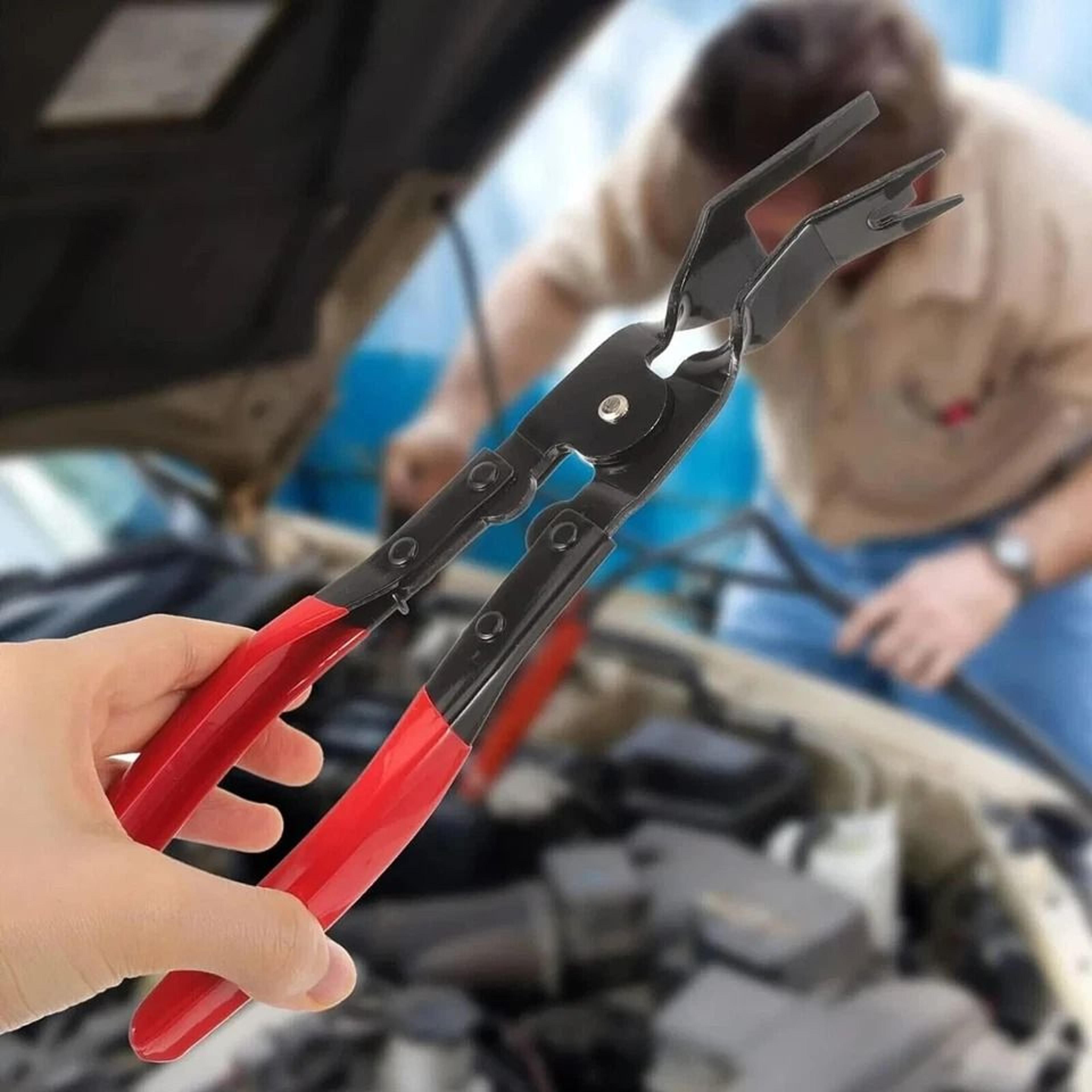 heavy duty car panel removal tool - durable plastic fastener and clip pry tool for easy car interior repairs