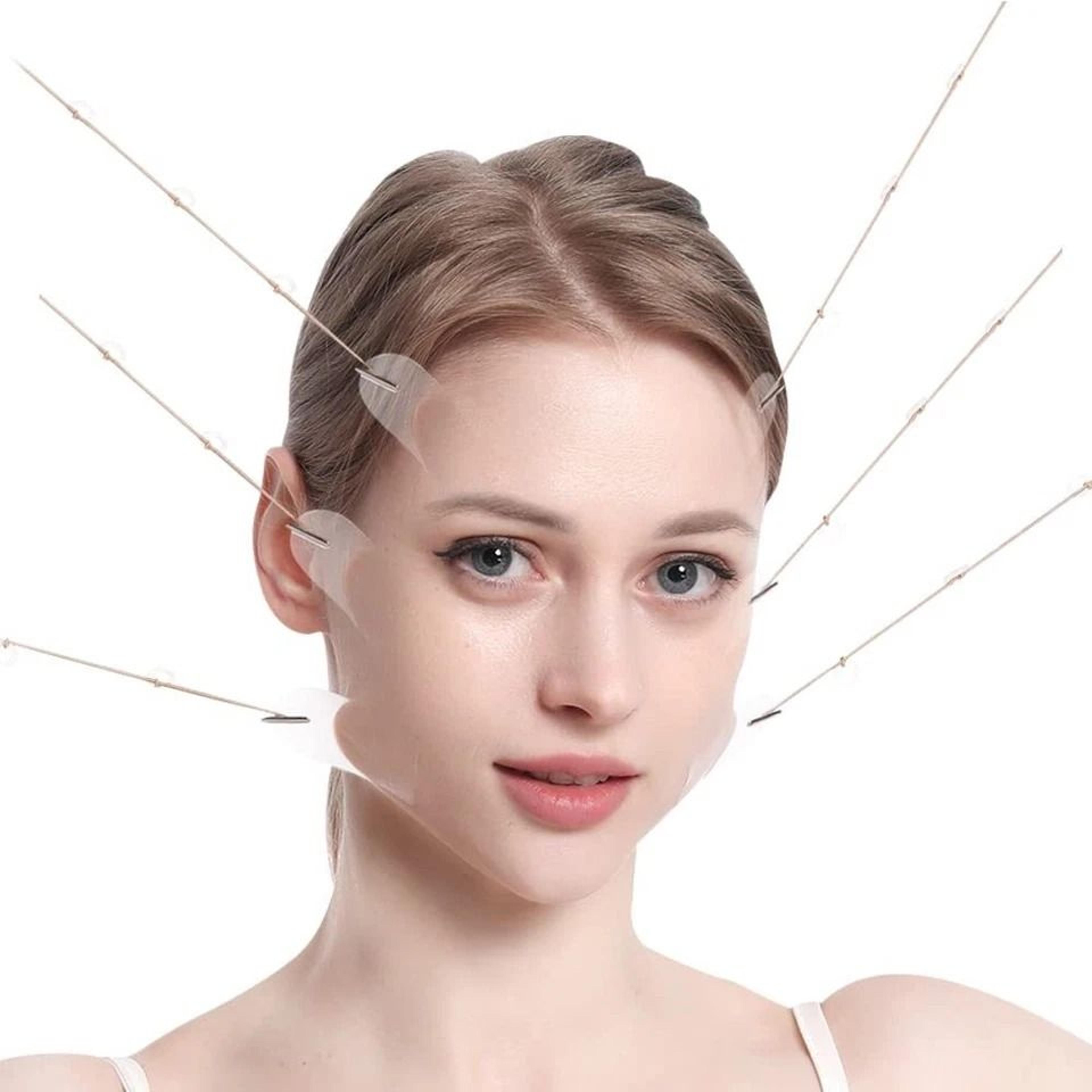 v tapes anti-wrinkle face & neck lift tape instant face lift, eye & neck wrinkle reducer