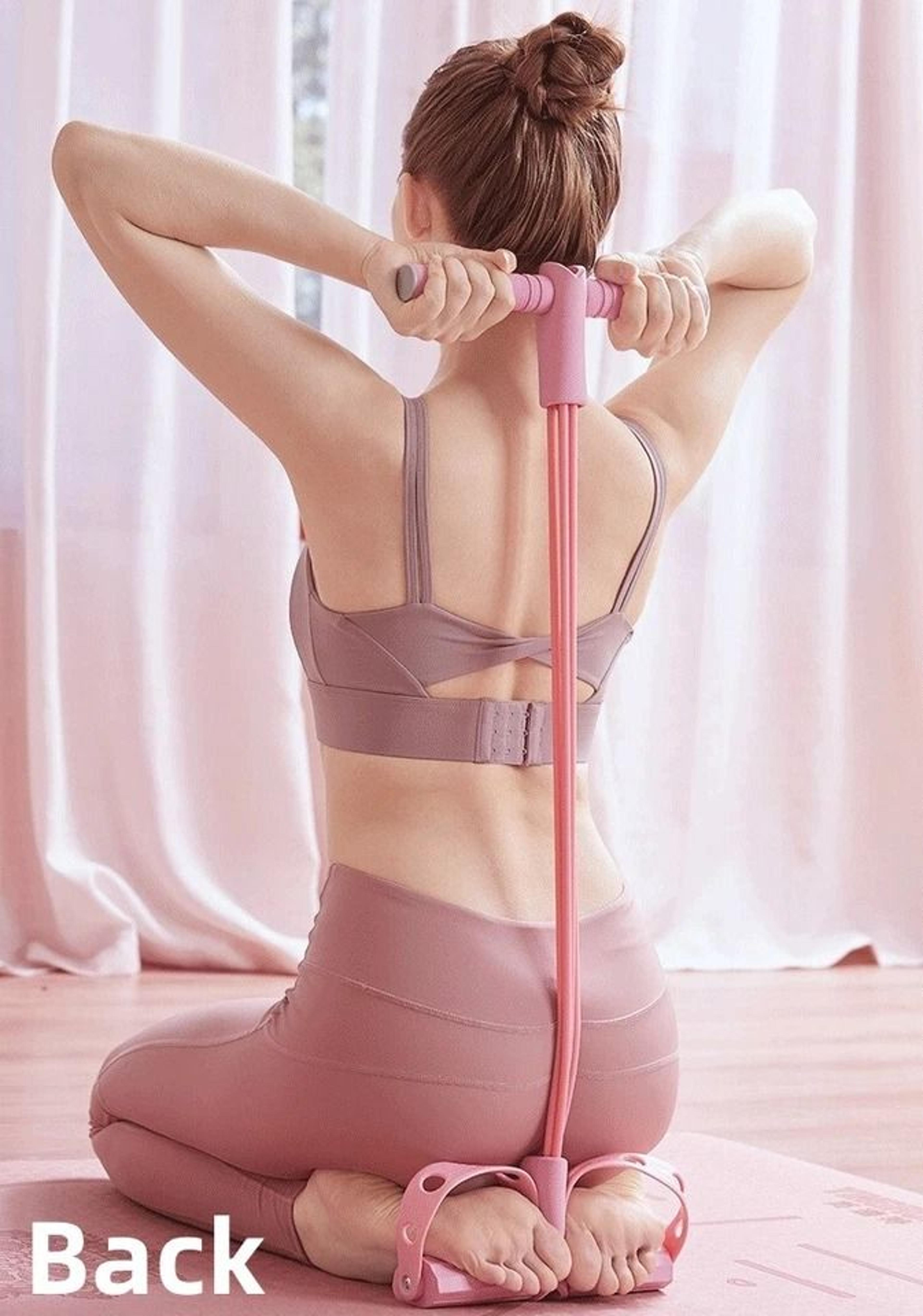 Pedal Resistance Band For Yoga  Body Stretch Exercises Heavy Resistance Puller Rope 4