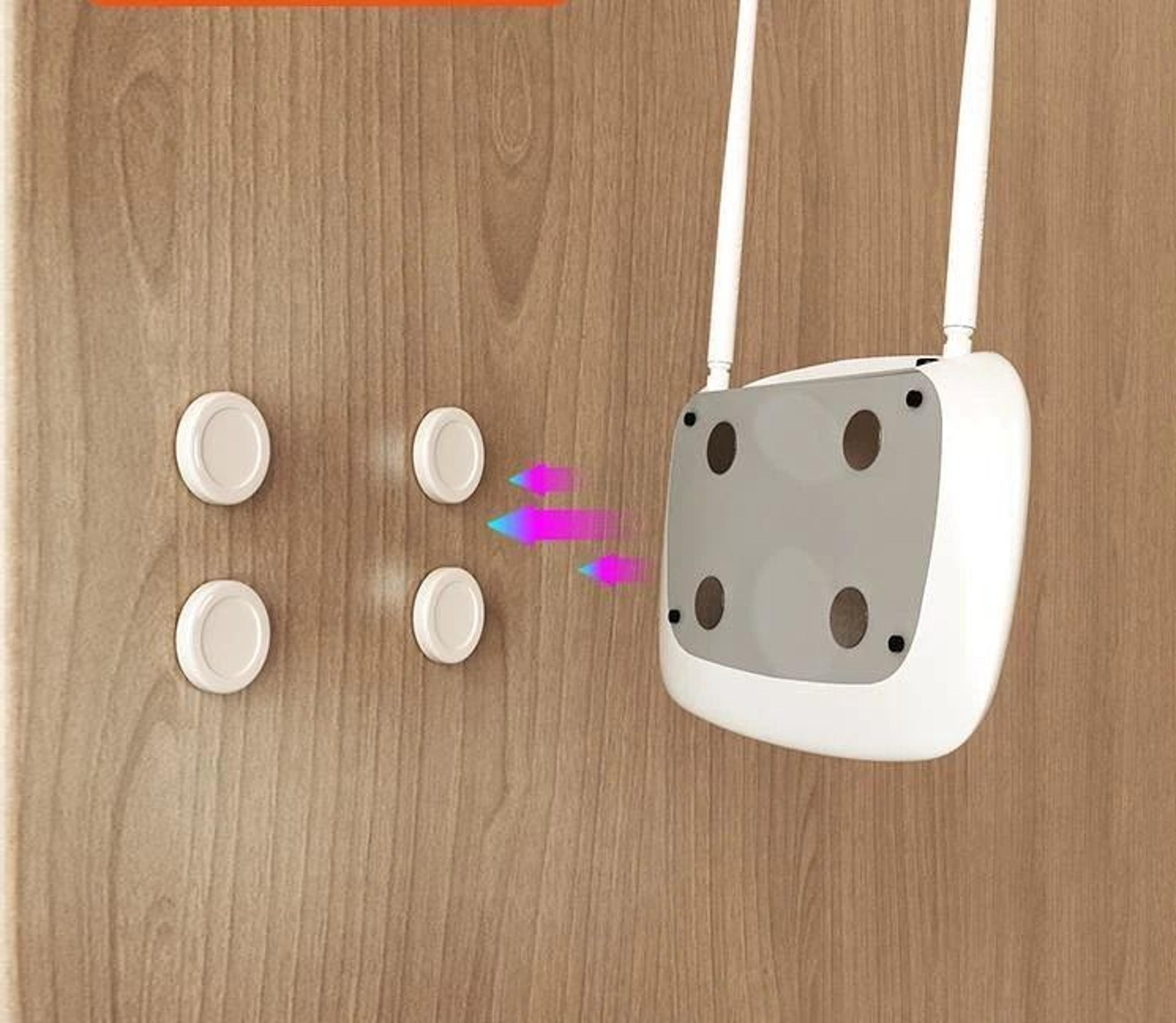 Magnetic Phone And Remote Control Wall Mount Holder  Magnetic Sticker Storage For Easy Access 2