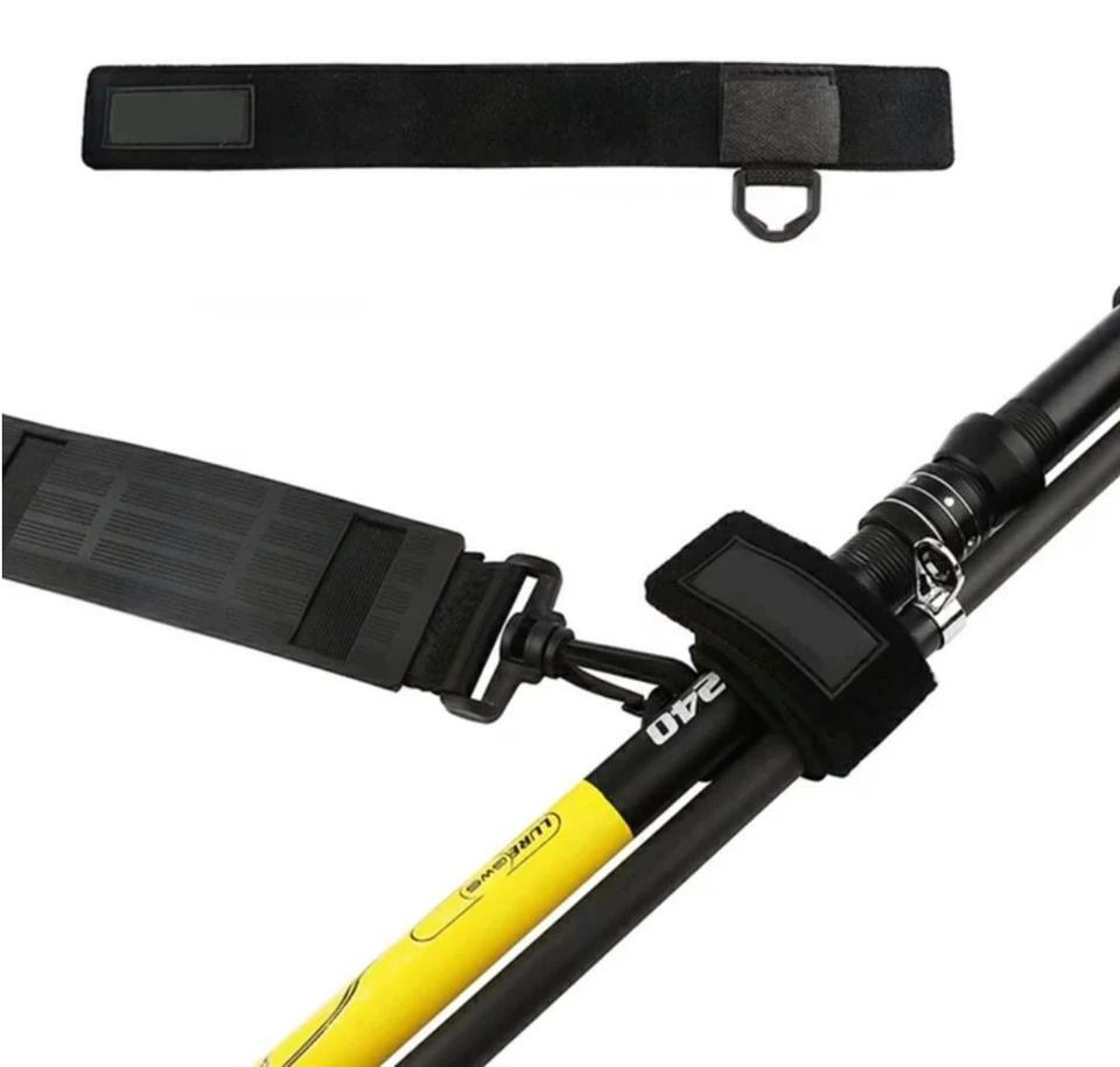 Adjustable Fishing Rod Carrier Strap Shoulder Belt Tackle Holder For Easy Travel 5