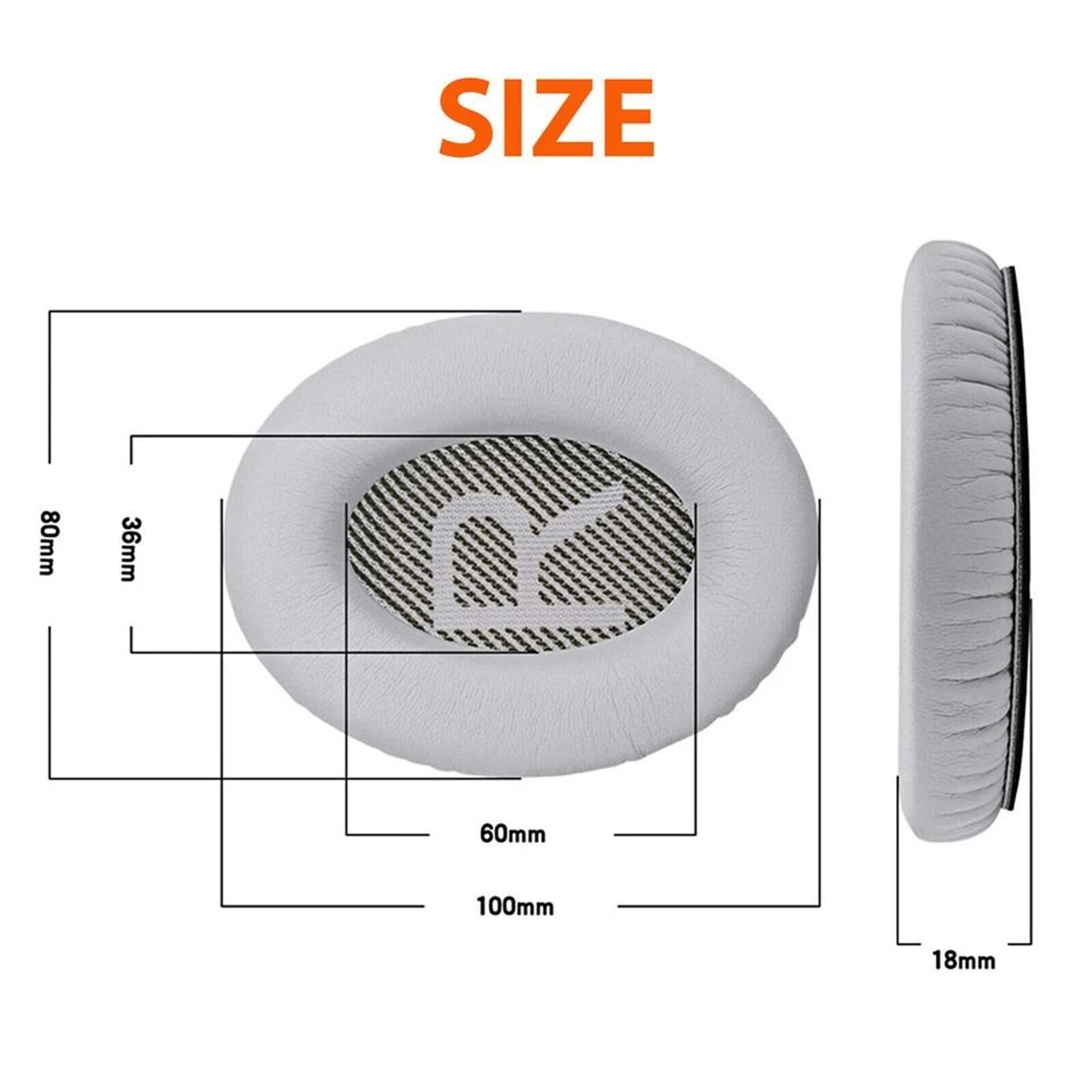 Premium Foam Replacement Ear Pads Headphones Soft Comfortable Cushions For Superior Sound 1