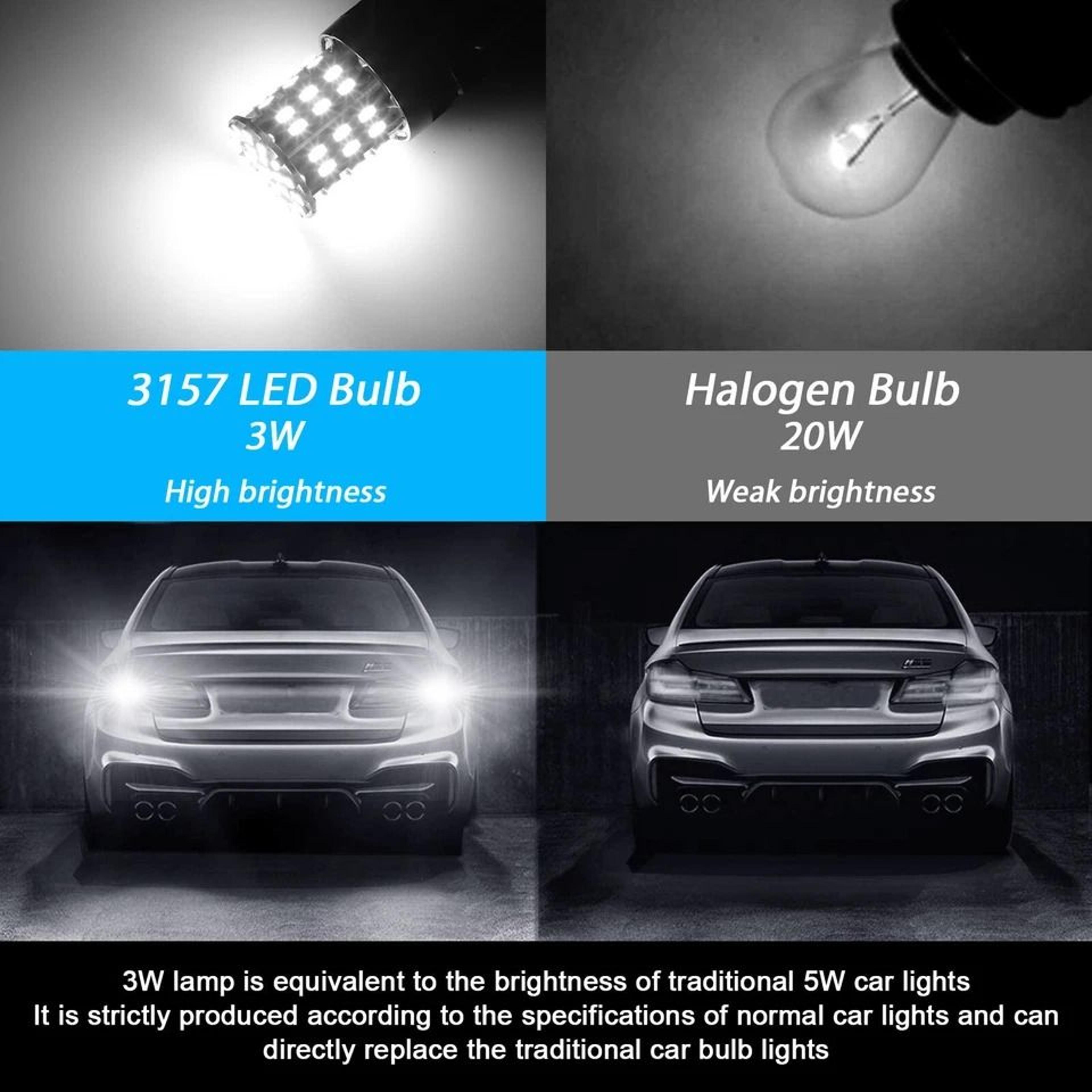 Reverse Brake Tail Light Bulbs DRL Stop Turn Signal Bulb Replacement 8