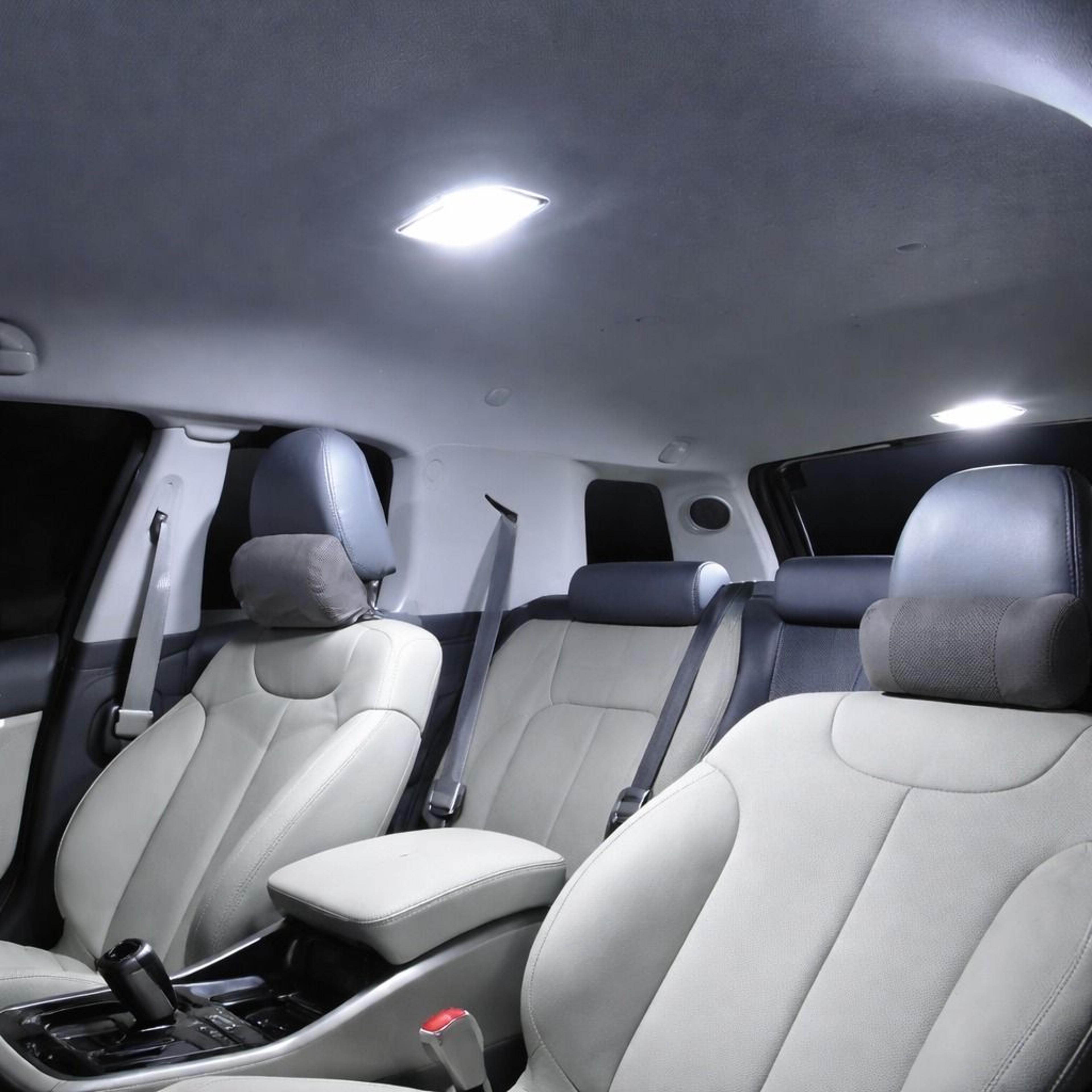car interior led light bulbs kit, map, door & license plate
