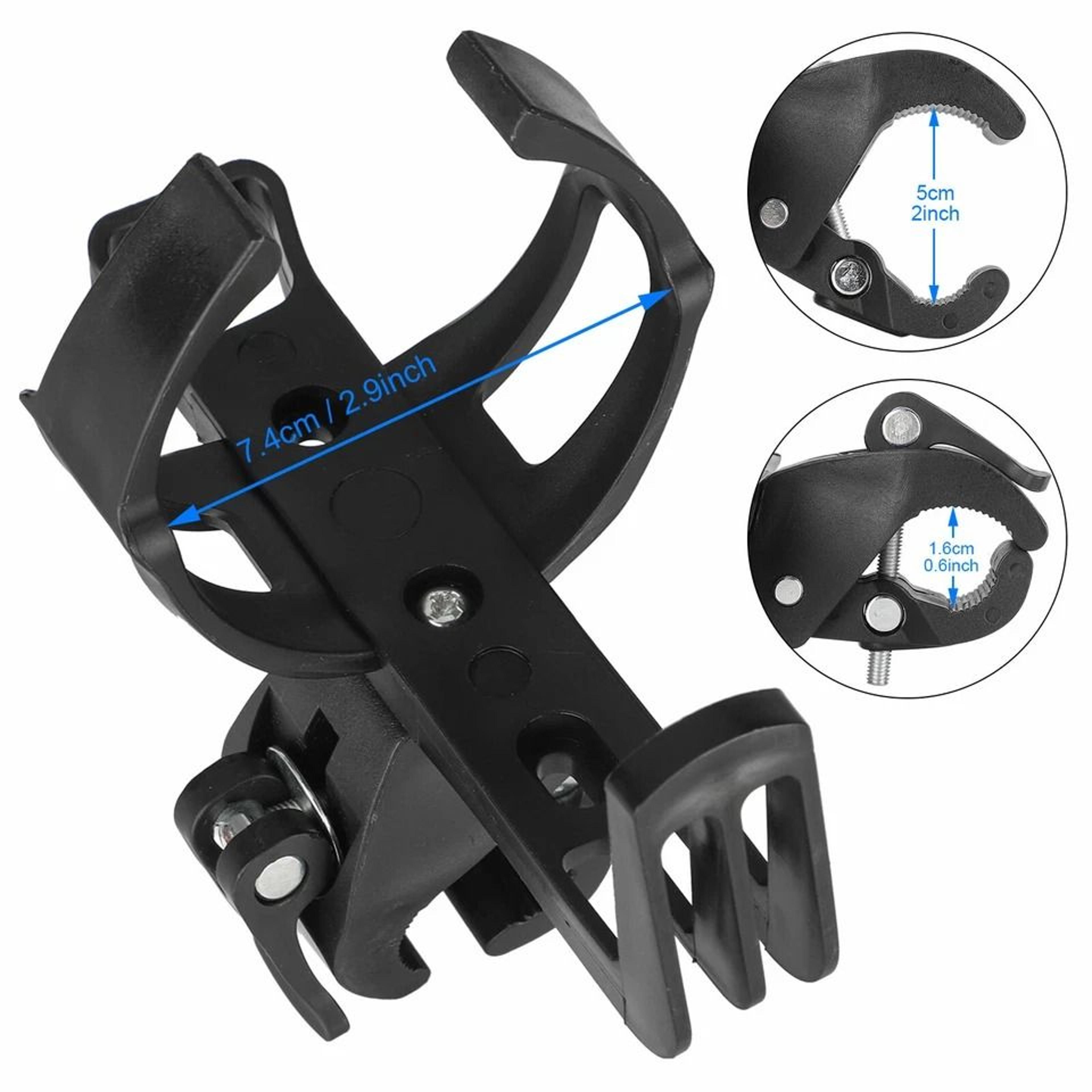 Bicycle Drink Holder For Handlebar Mountable Beverage Bottle Cage 4