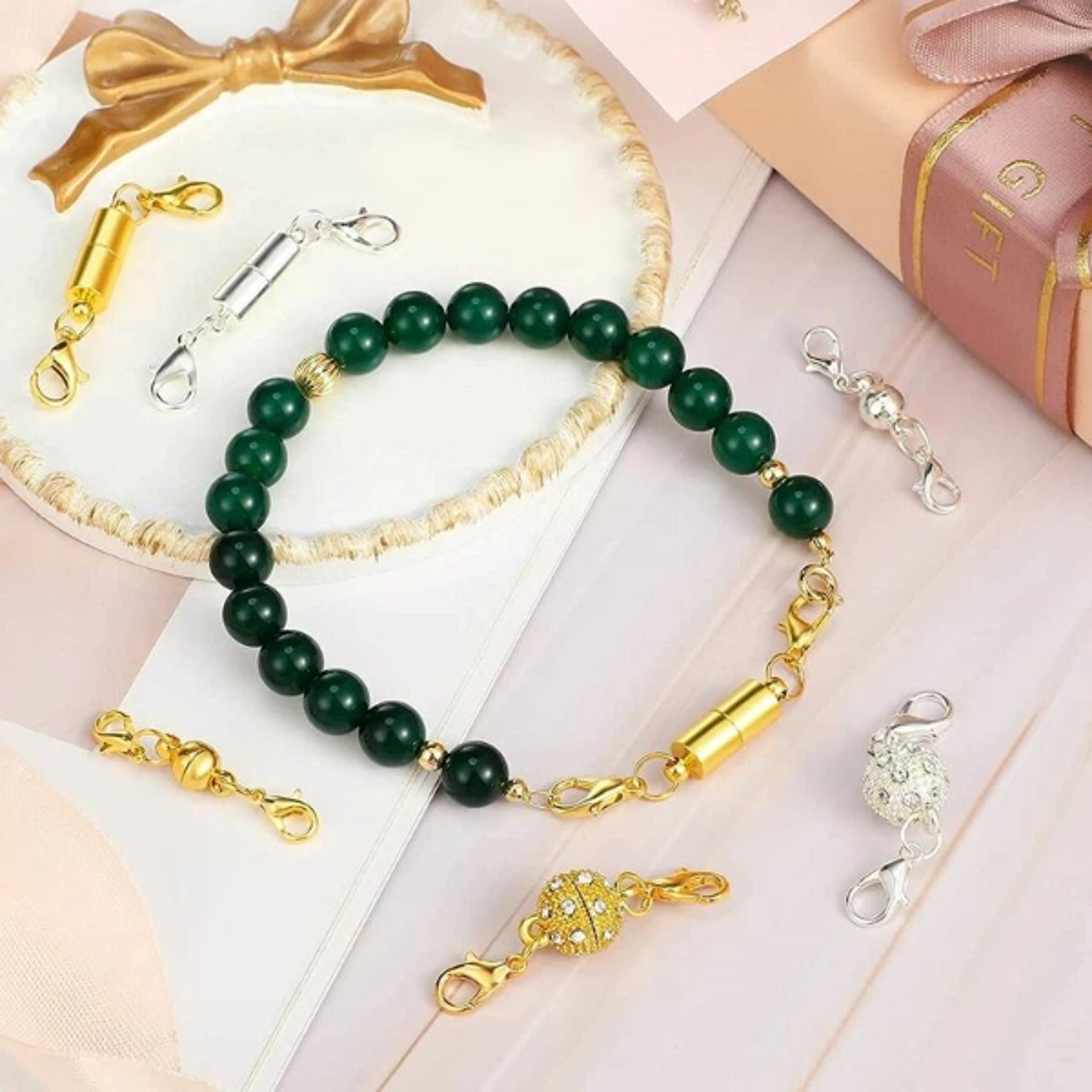 magnetic lobster clasp jewelry fastener for diy projects strong & convenient snap converter