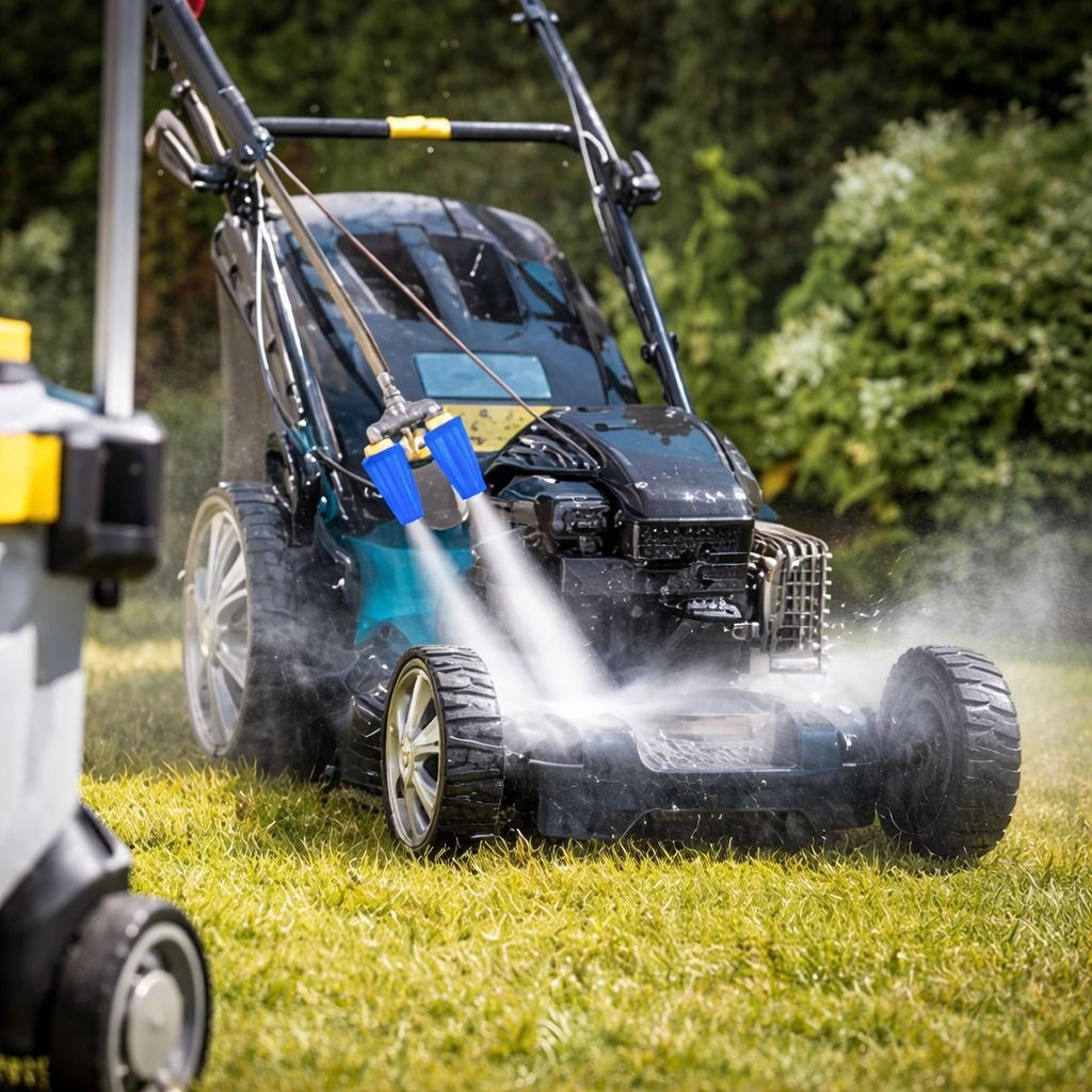 dual turbo nozzle pressure washer quick connect spray tip for efficient cleaning