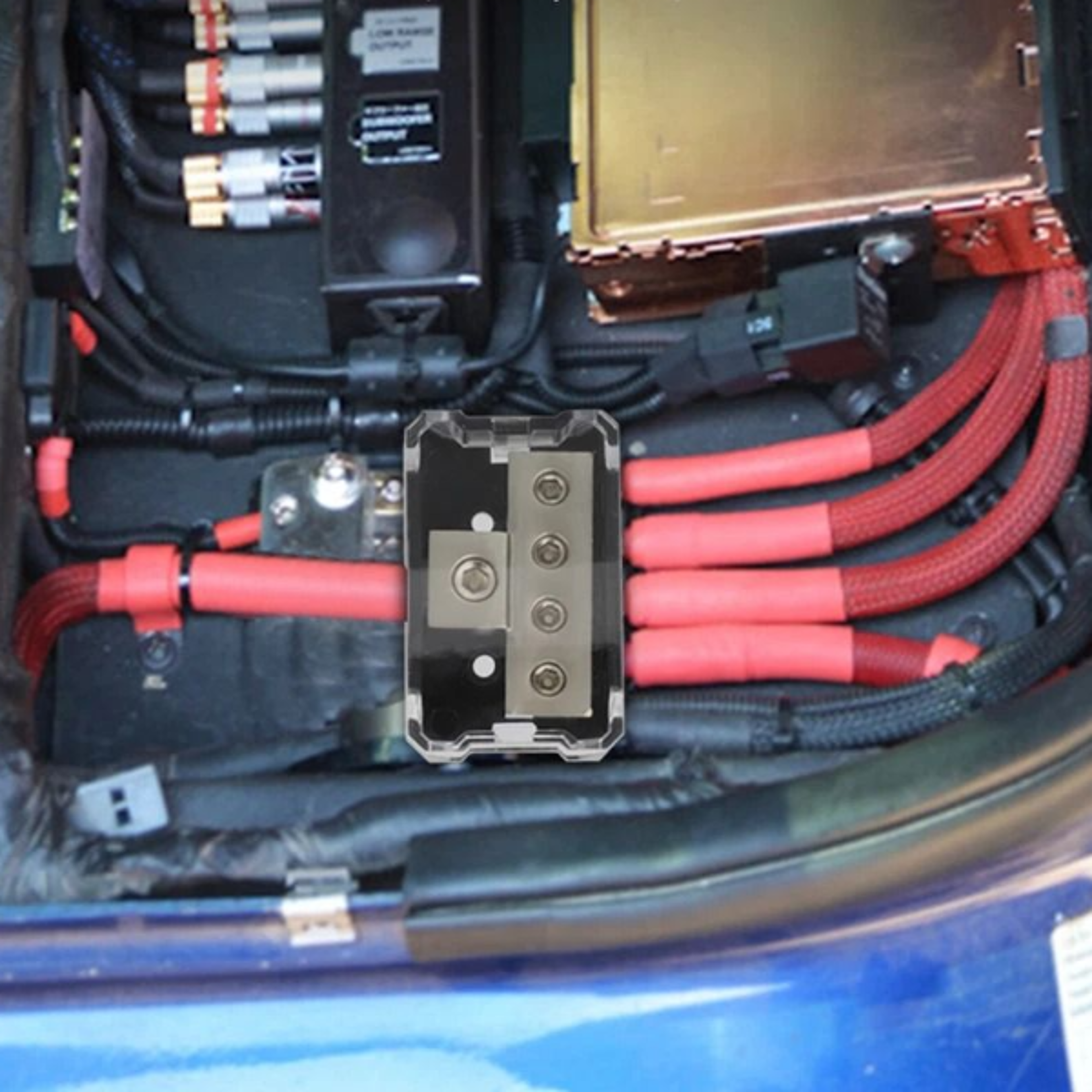 gauge power distribution block for car audio systems
