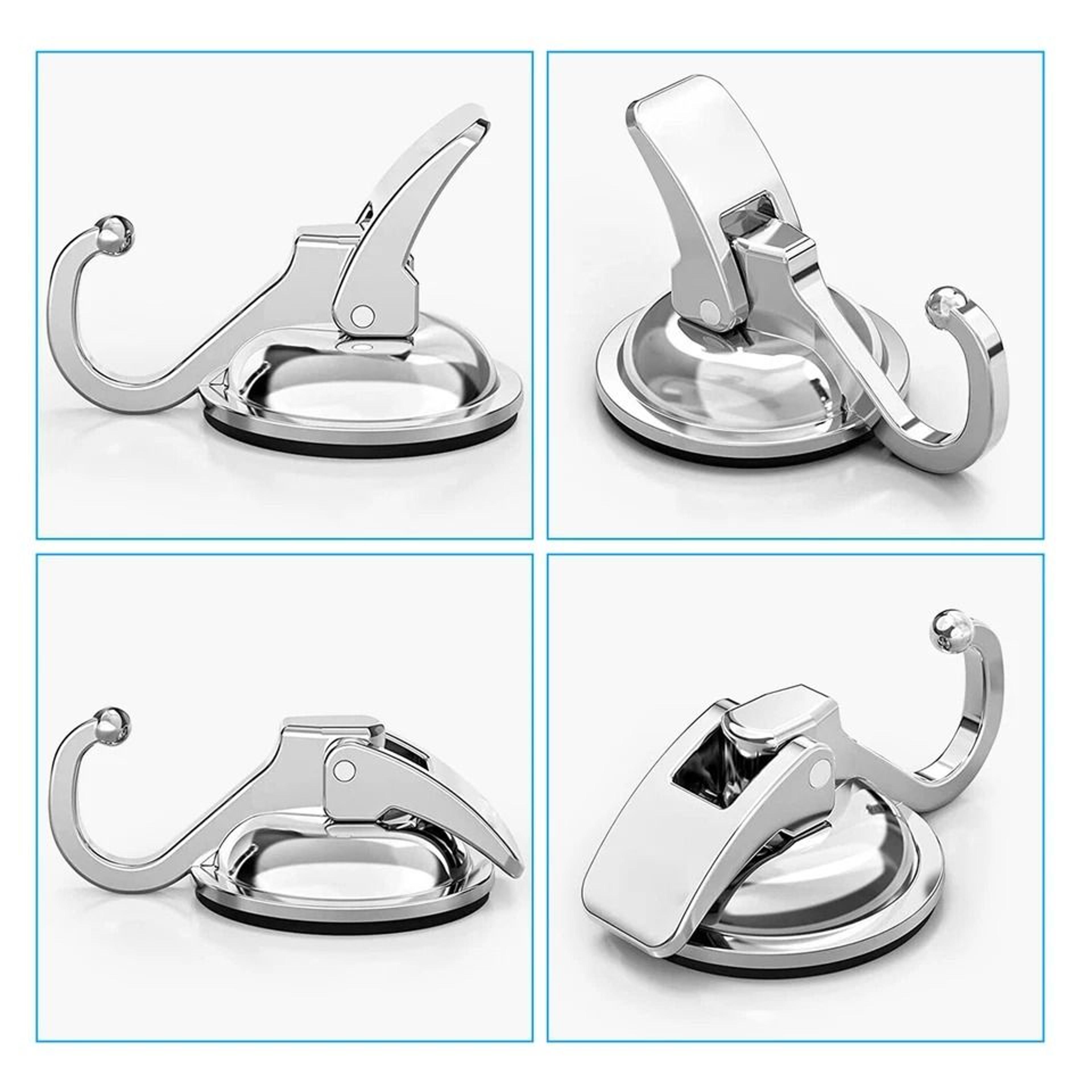 Heavy Duty Suction Cup Hooks Waterproof Wall Hanger For Kitchen  Bathroom 6