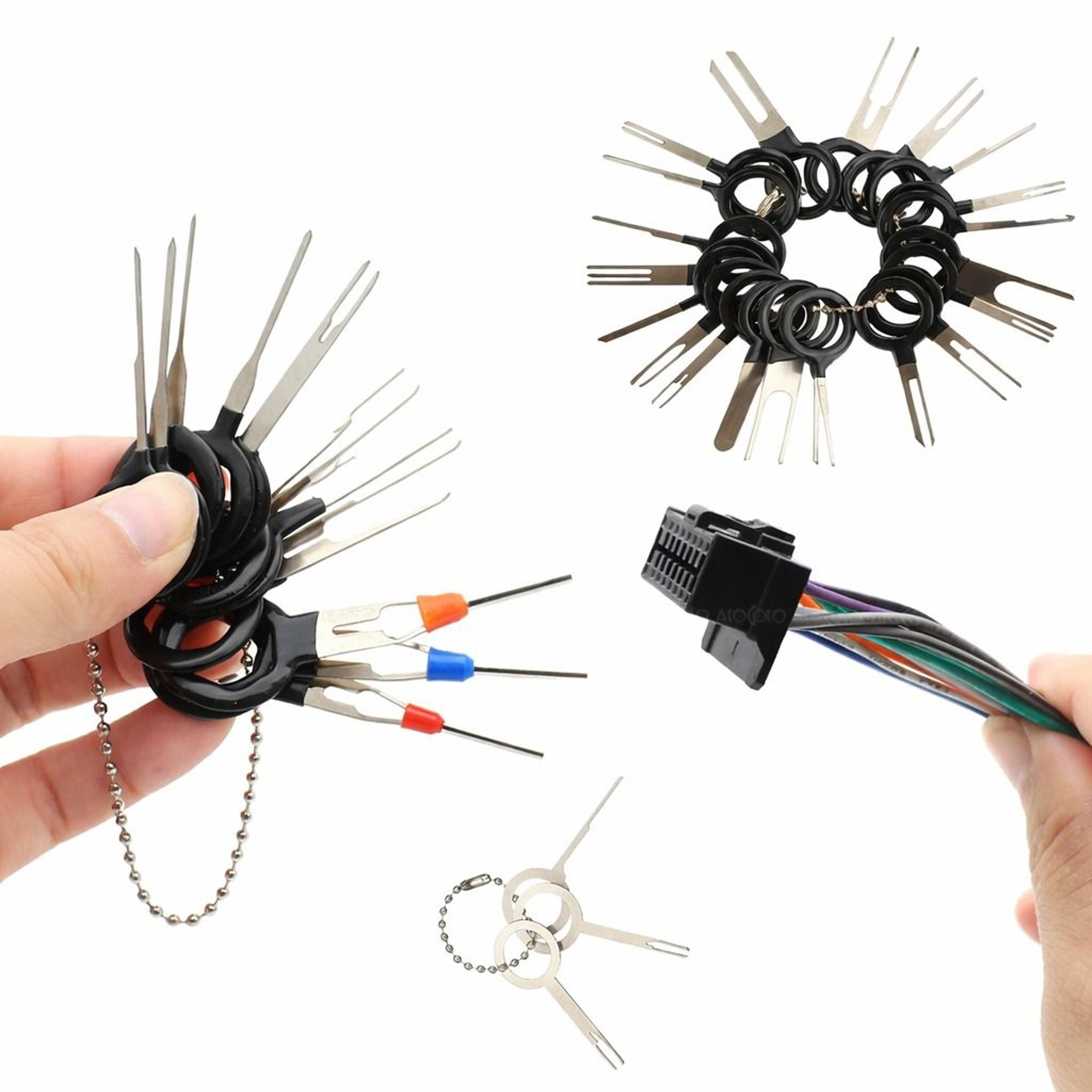 car terminal removal tool kit connector extractor puller & pin release tools for vehicle wiring