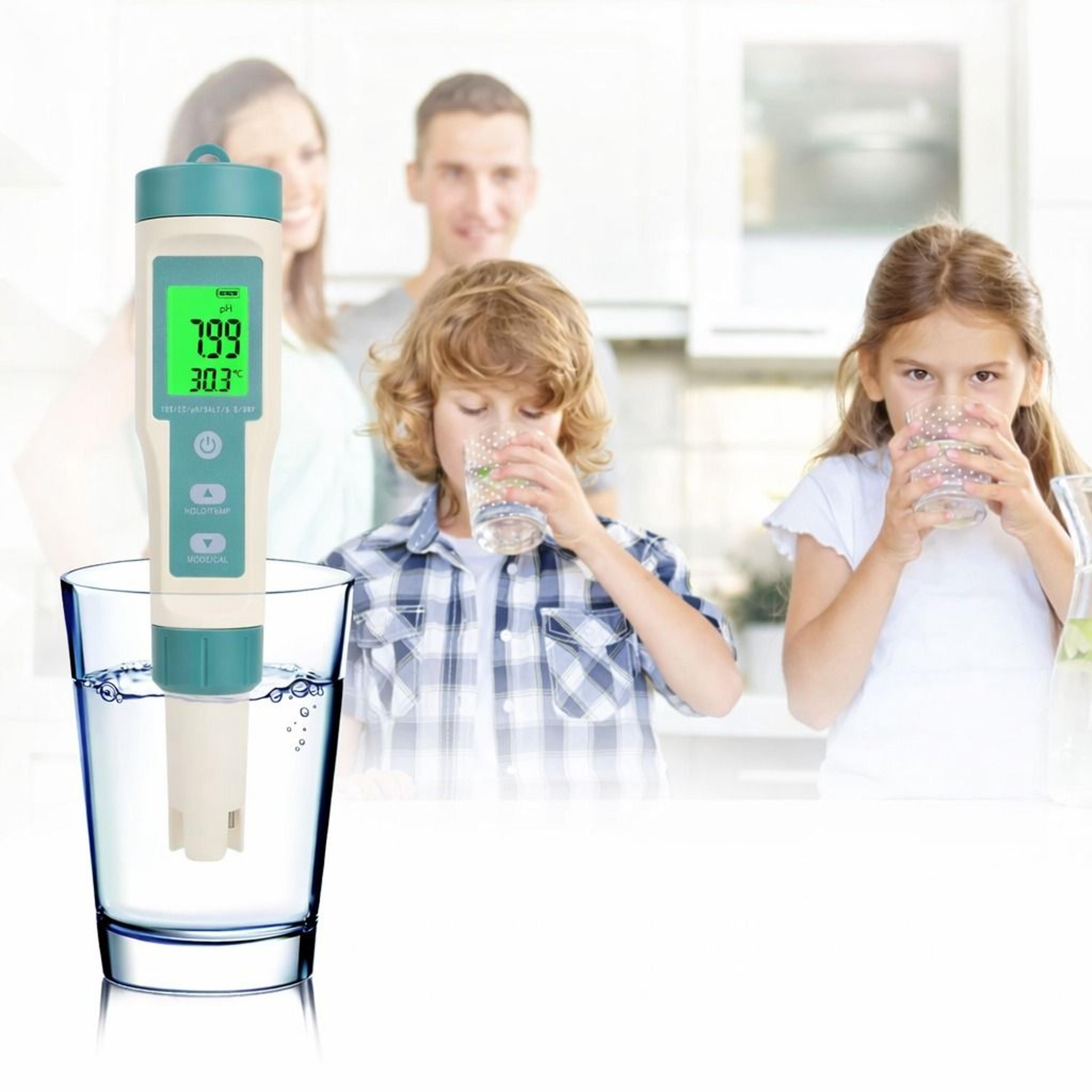 digital lcd water quality tester meter pen