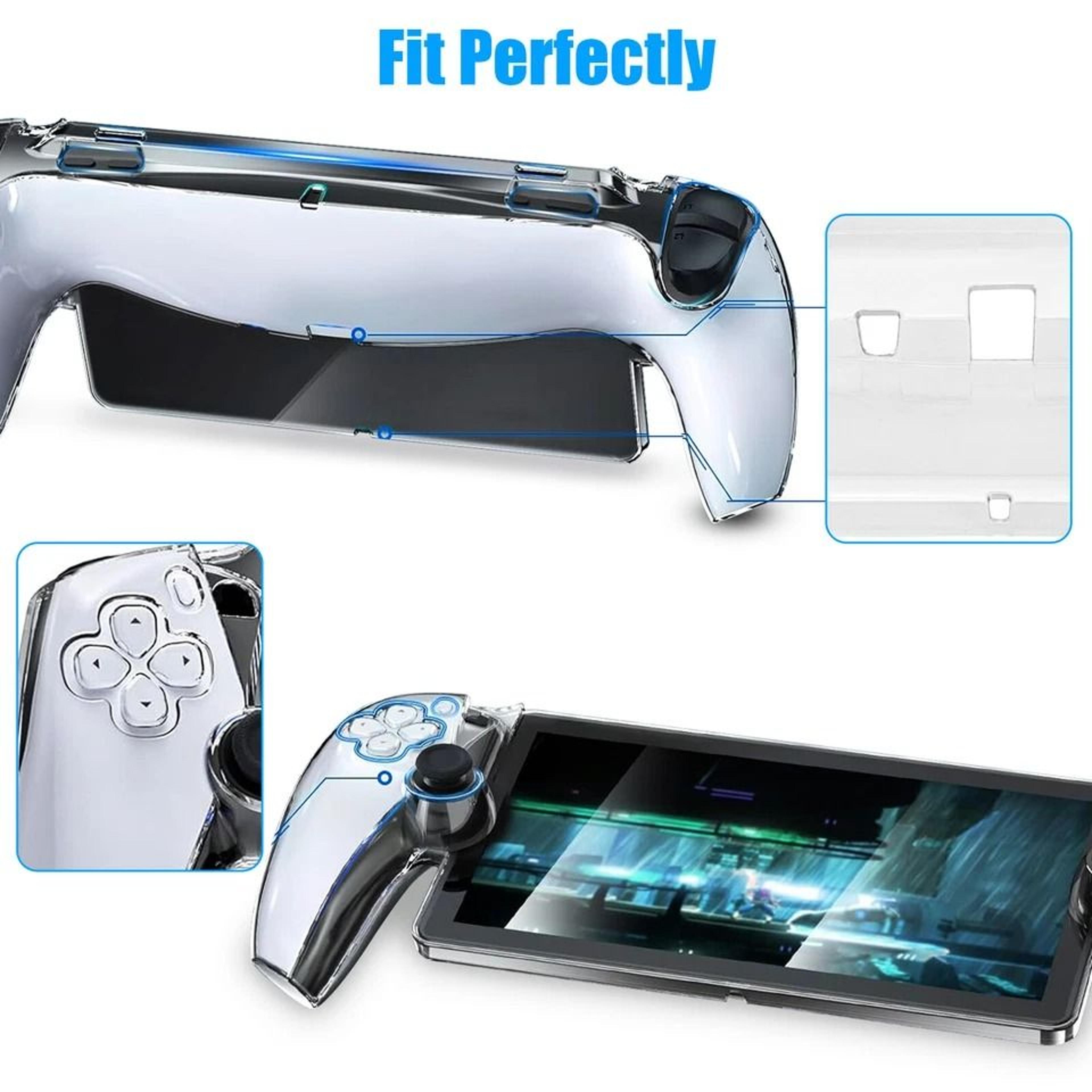 Clear Protective Case For Portal Remote Player Shockproof  Anti Scratch PC Cover 4