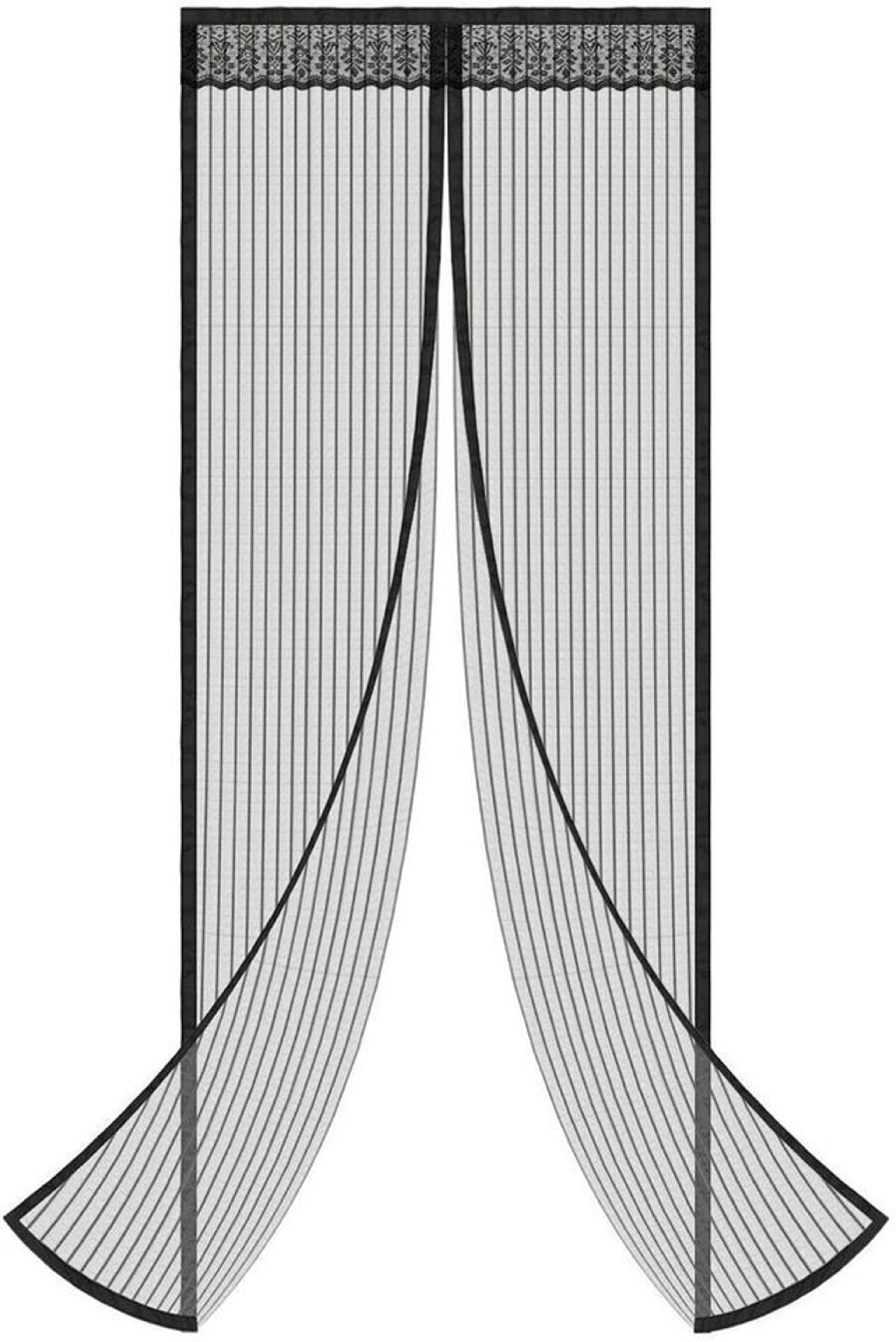 magnetic screen door mesh curtain durable heavy duty mosquito net with hands free operation