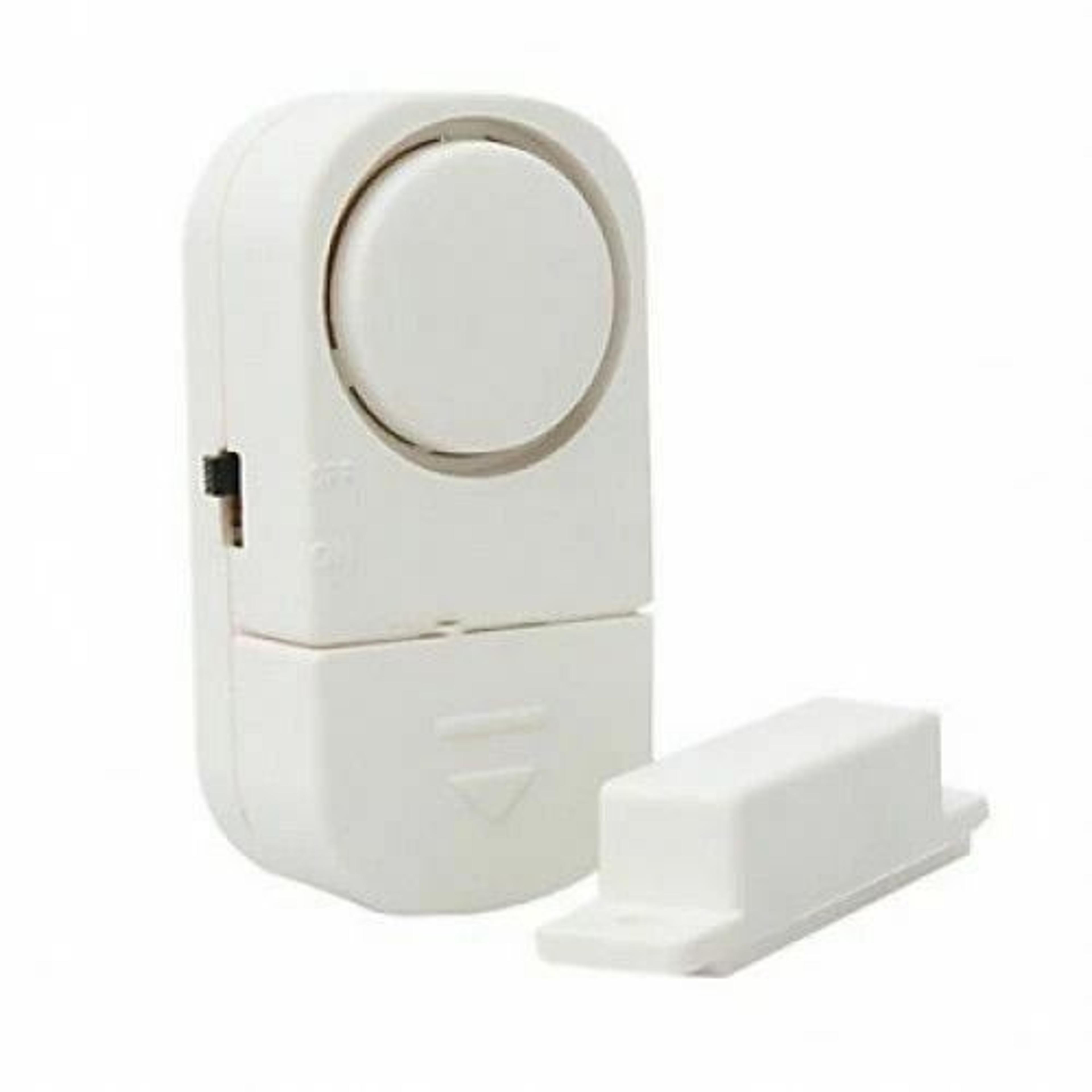 wireless home window door burglar alarm system with magnetic sensor, easy installation for home & office security
