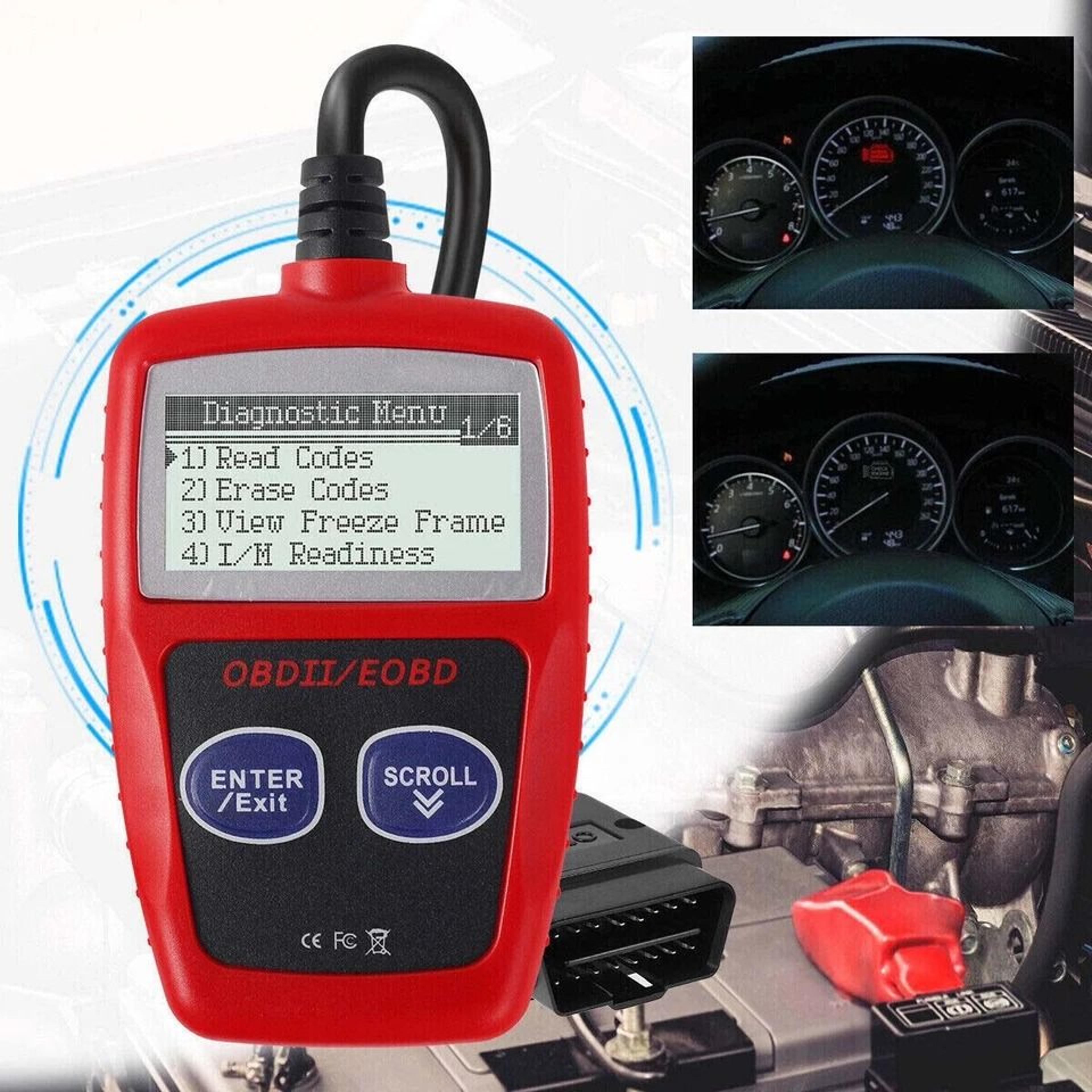 Car Diagnostic Scanner Automotive Fault Code Reader For Check Engine Light  Vehicle Diagnostics 4