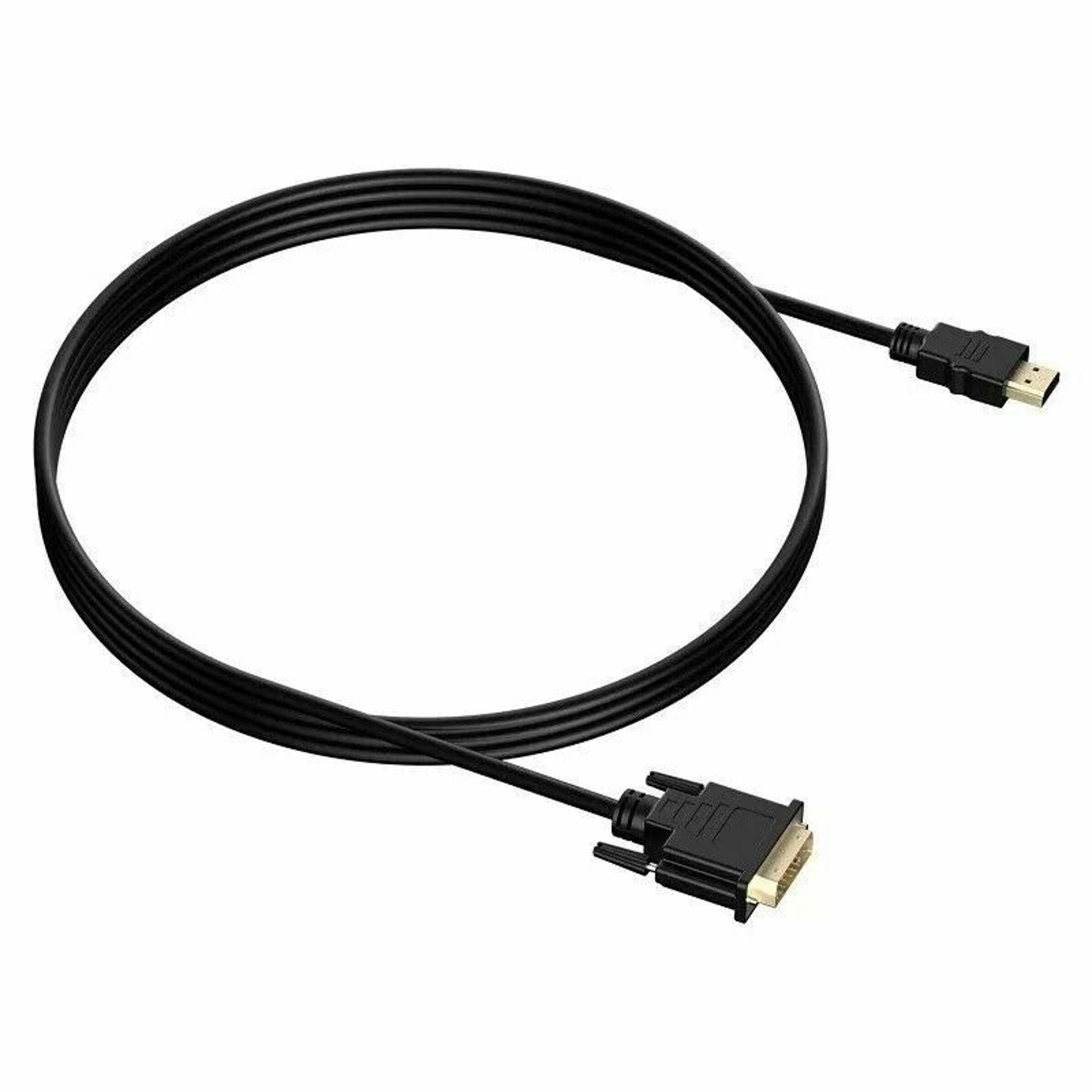 hdmi to dvi cable male/male adapter for hd displays, dual link
