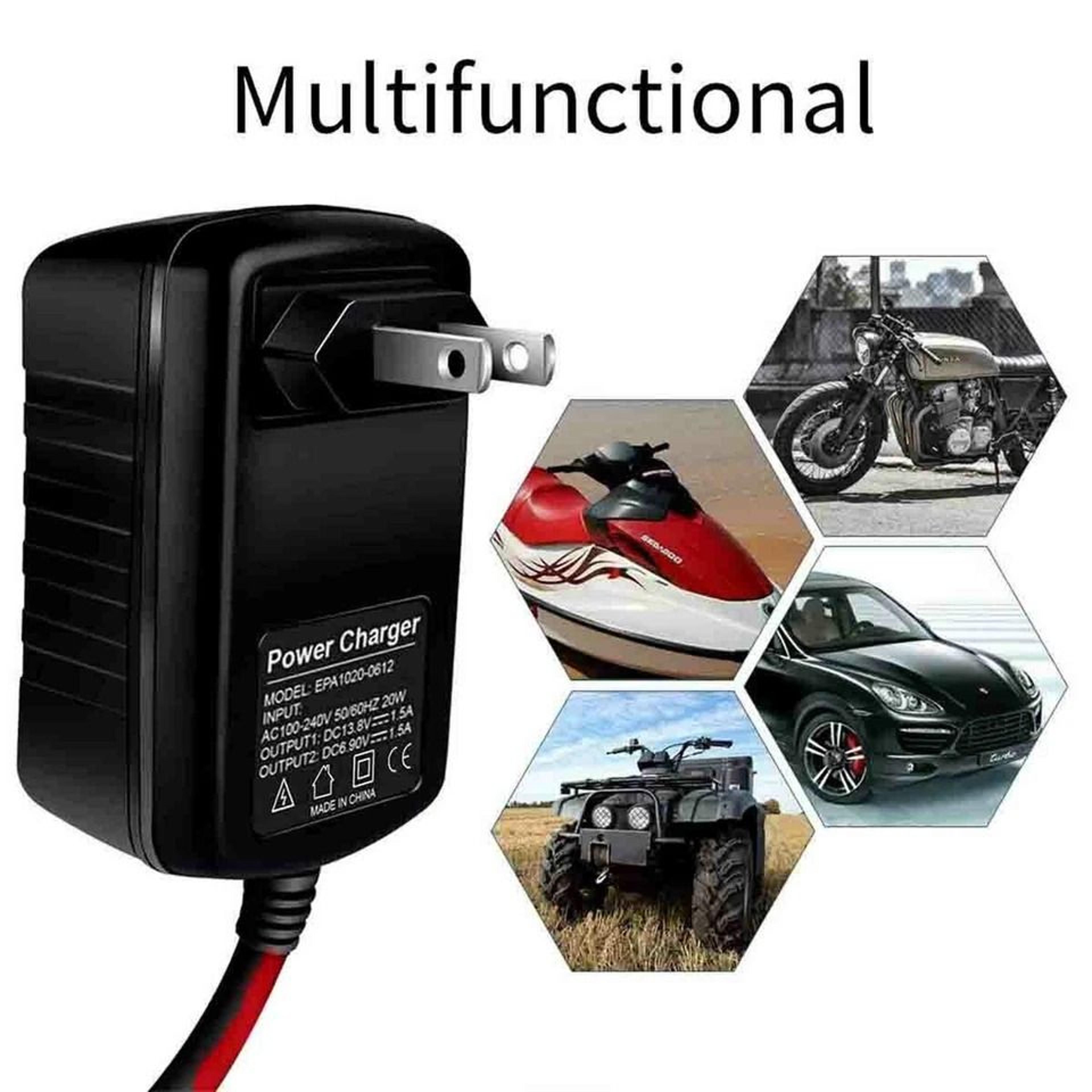 Auto Trickle Charger Maintainer For Wet Gel  AGM Batteries 1