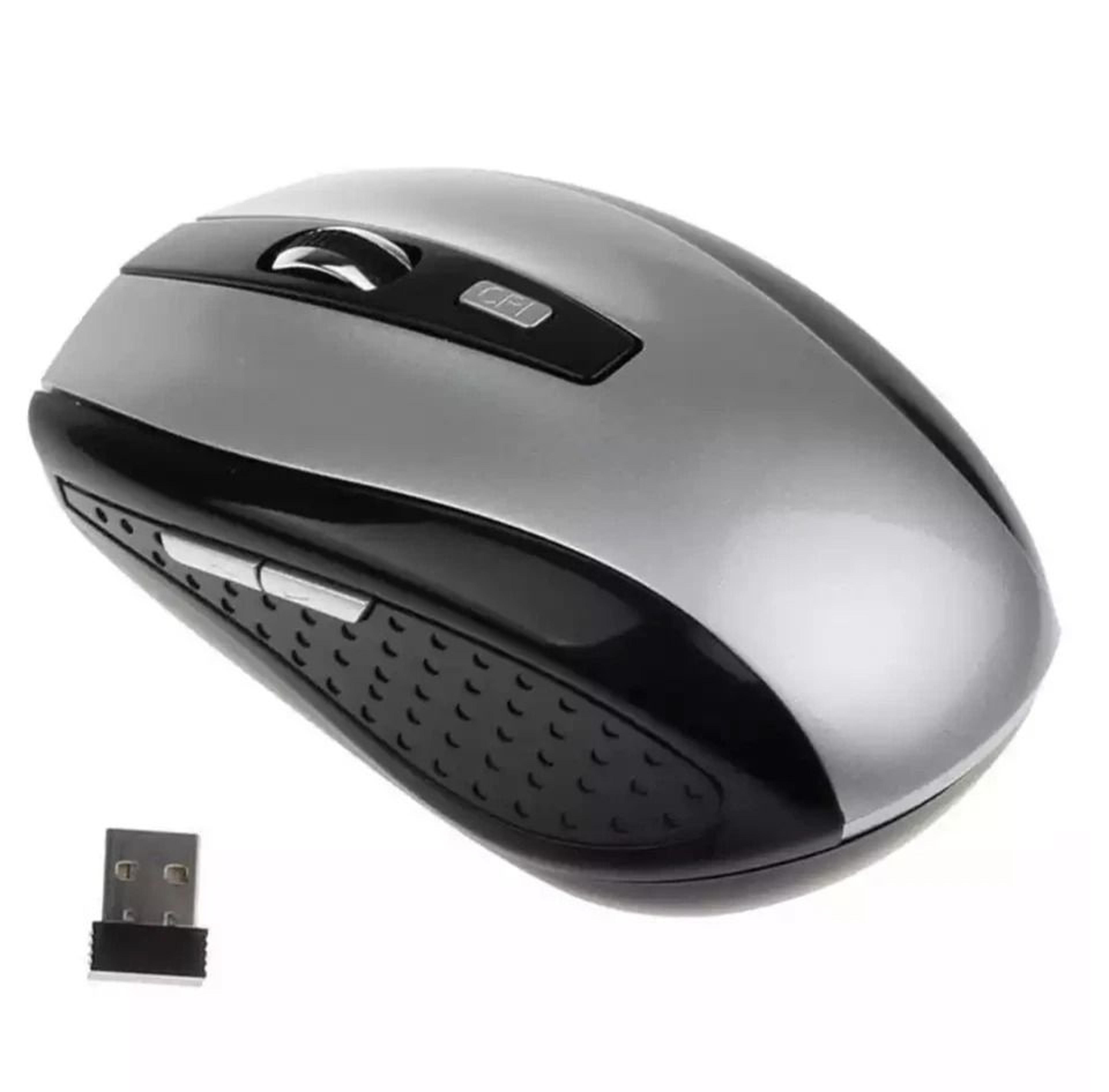 Wireless Optical Mouse With USB Receiver Compact Ergonomic And Adjustable DPI For PC And Laptop 1