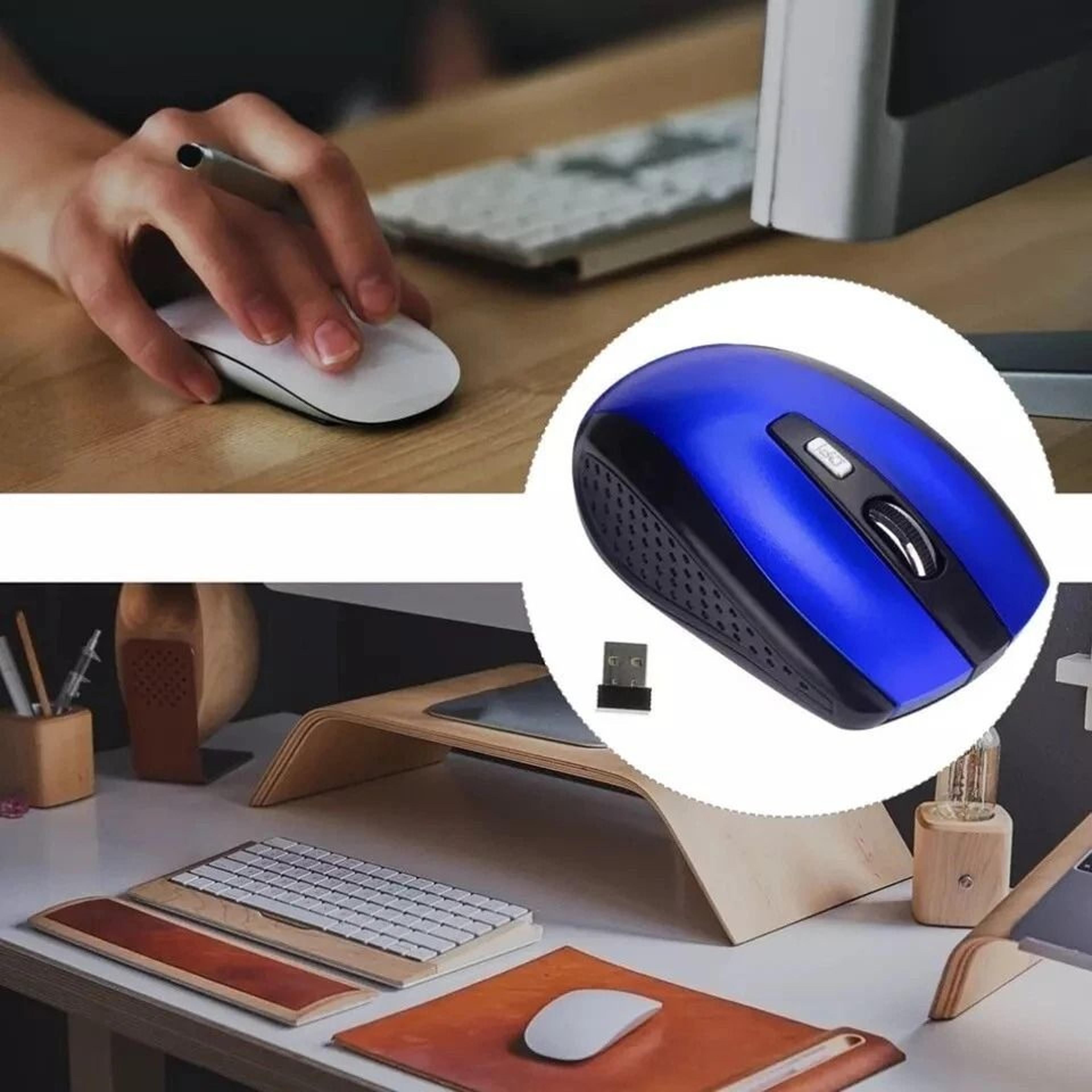 Wireless Optical Mouse With USB Receiver Compact Ergonomic And Adjustable DPI For PC And Laptop 4