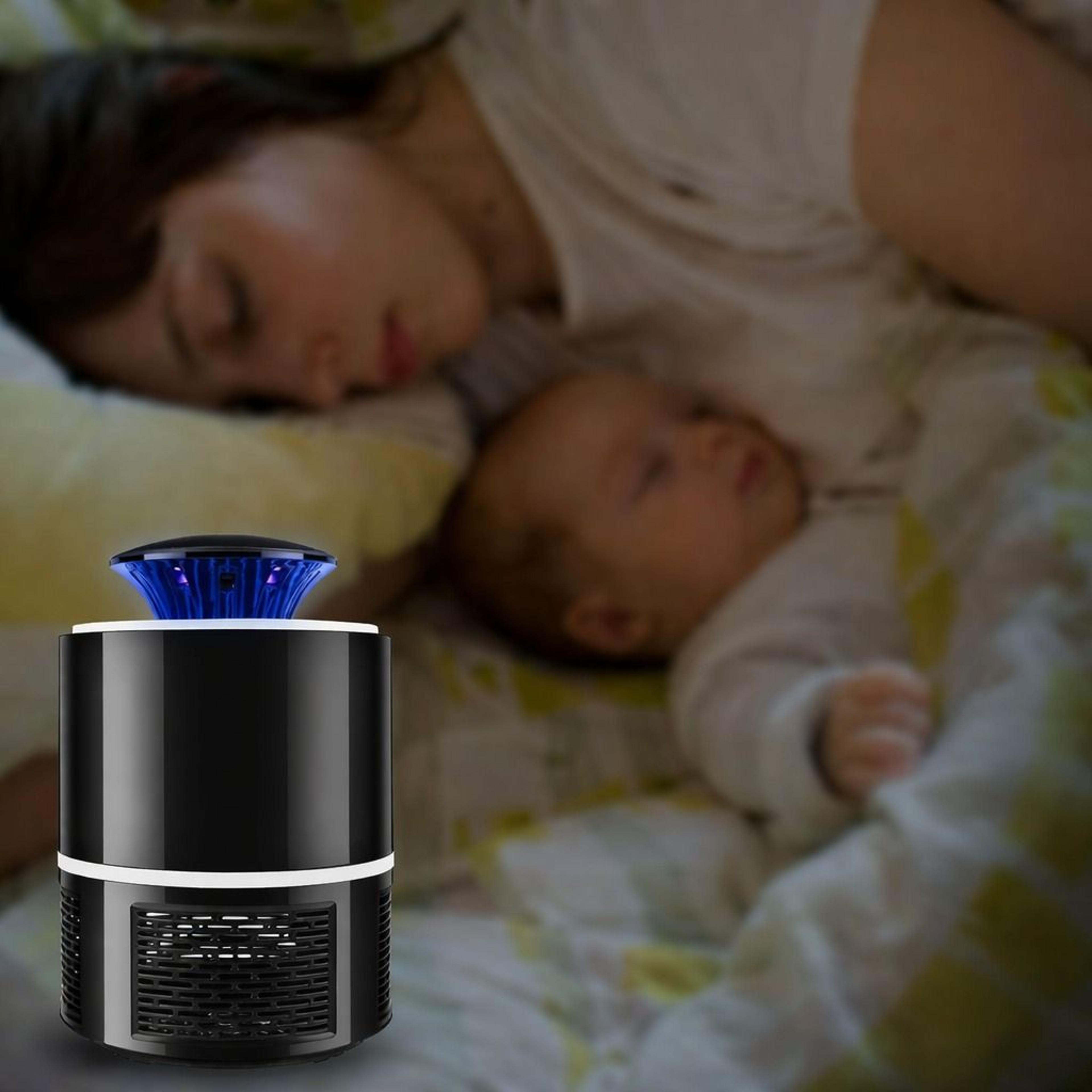 electric uv mosquito killer lamp indoor outdoor insect zapper & bug trap with usb power