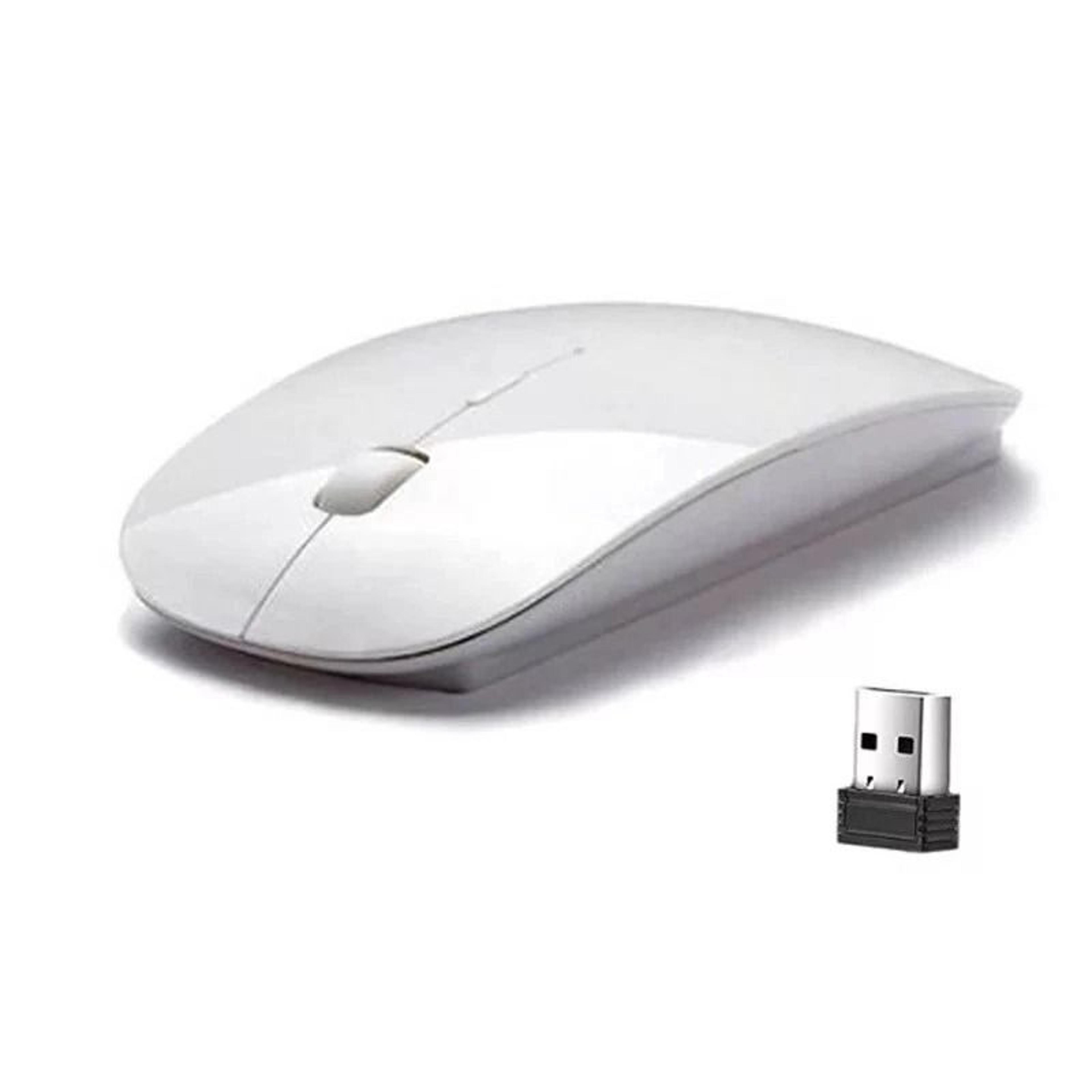 USB Wireless Optical Mouse Ergonomic High Precision For PC  Mac 5