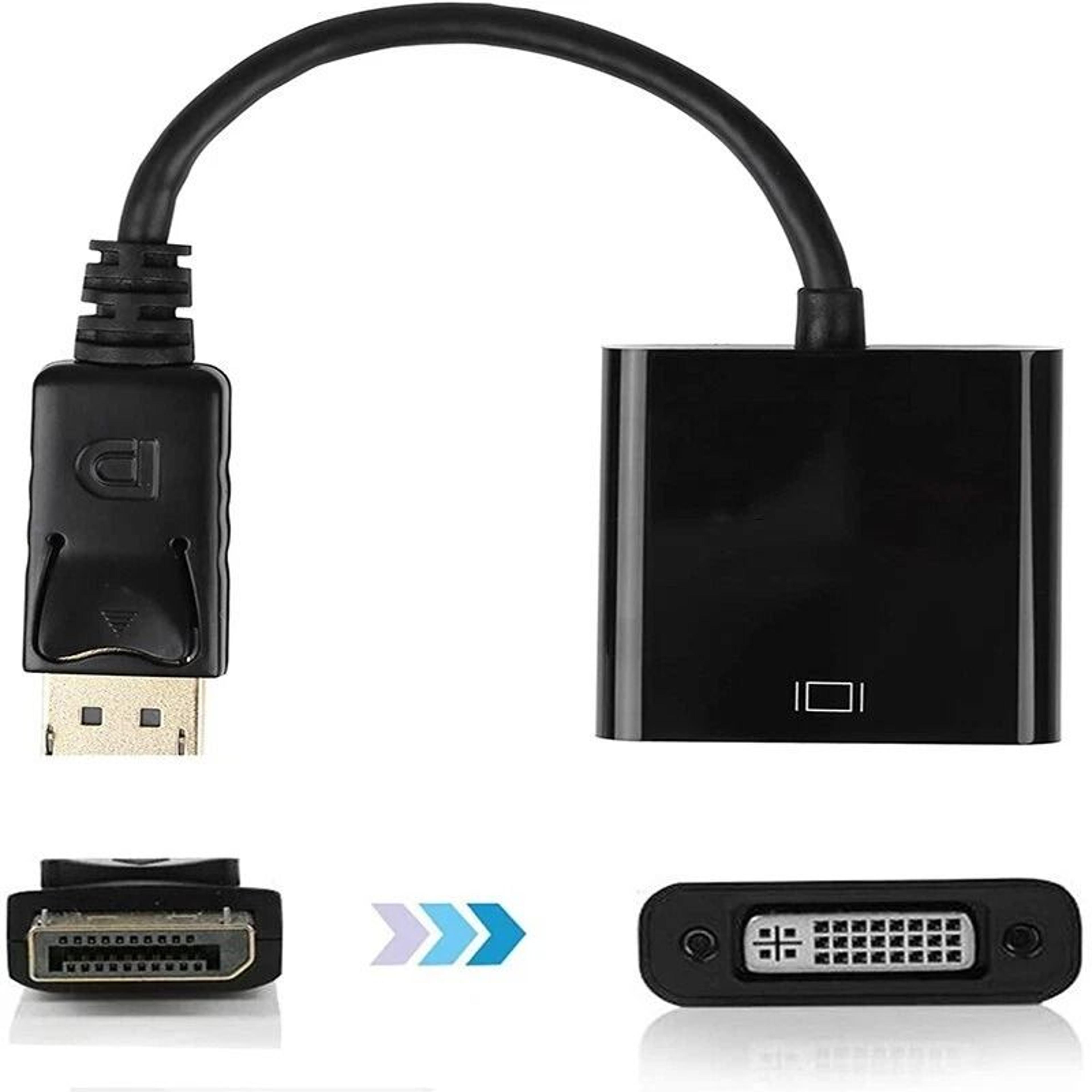 Display Port To DVI Adapter Cable For Laptop 1