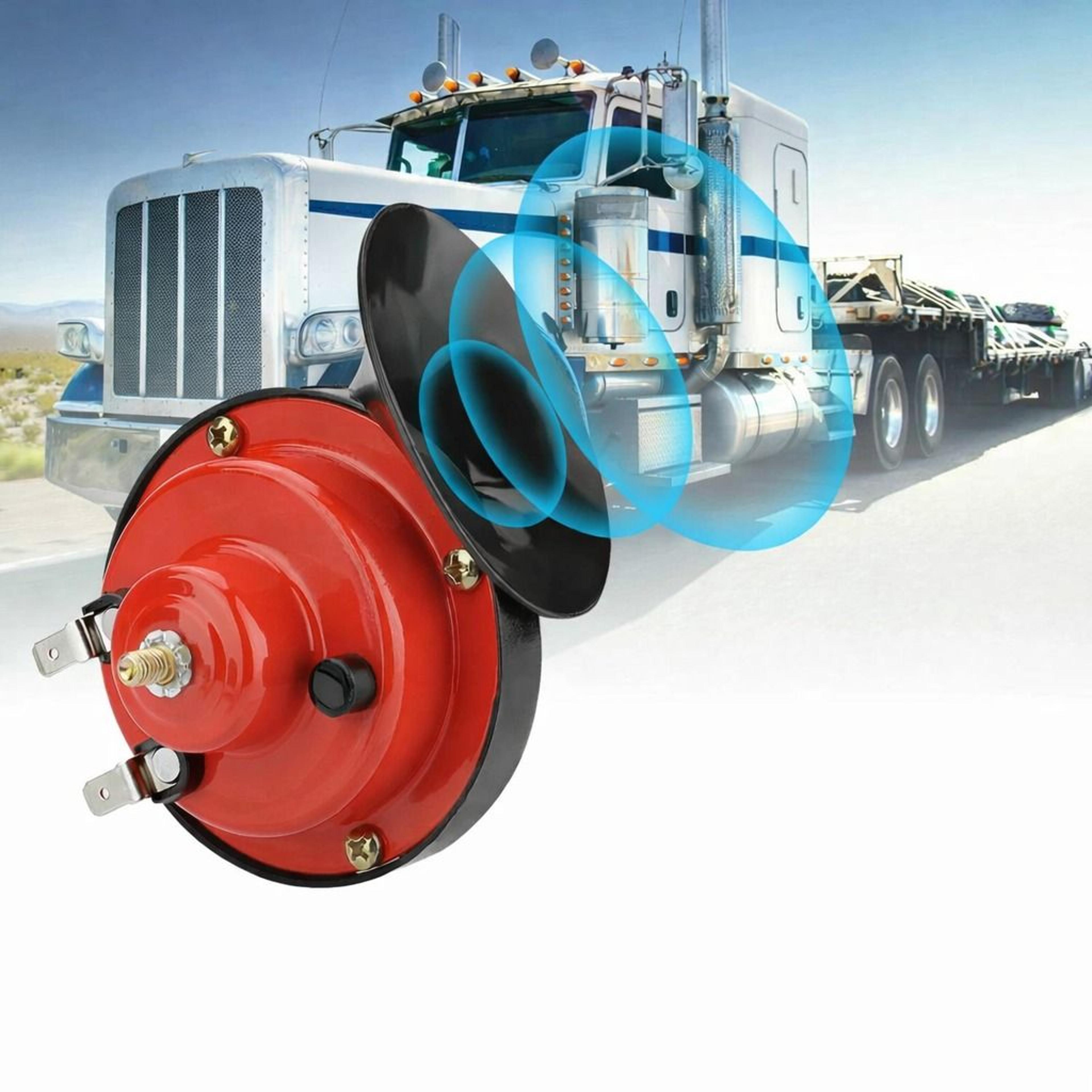 super train horn for trucks, suvs, boats, and motorcycles universal horn kit