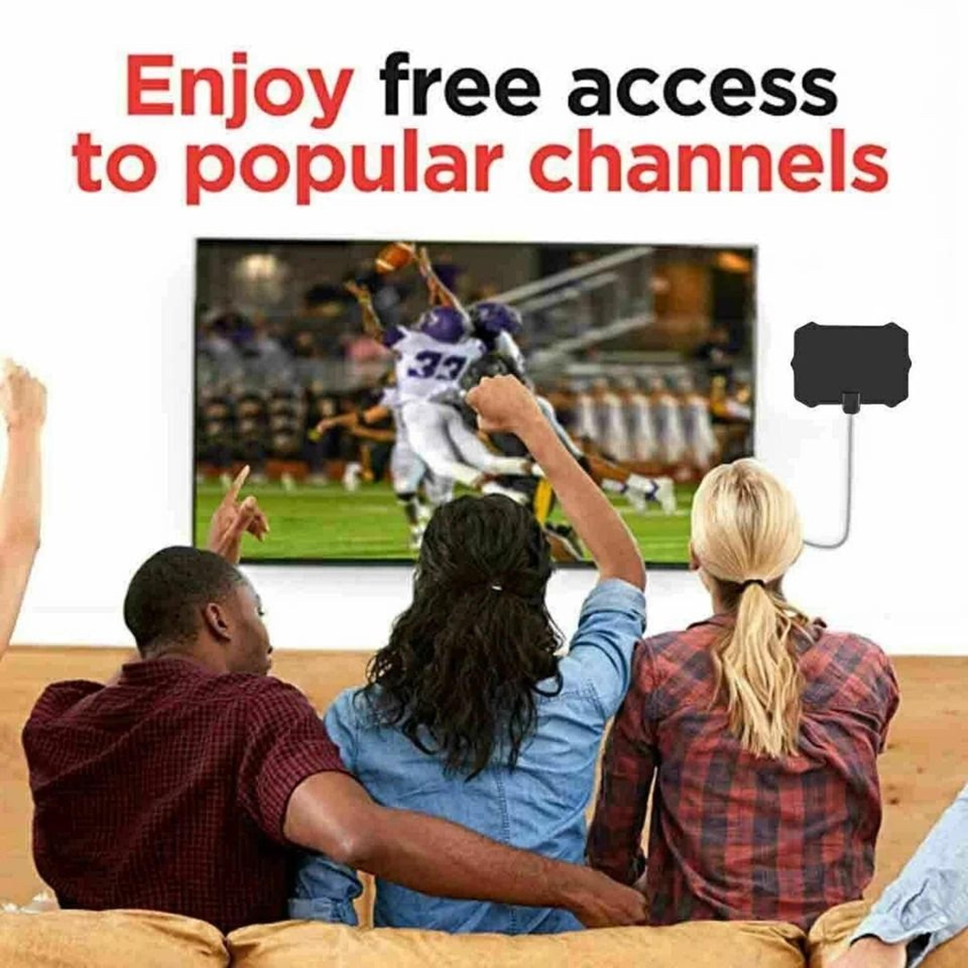 Digital TV Antenna Indoor Amplifier 4
