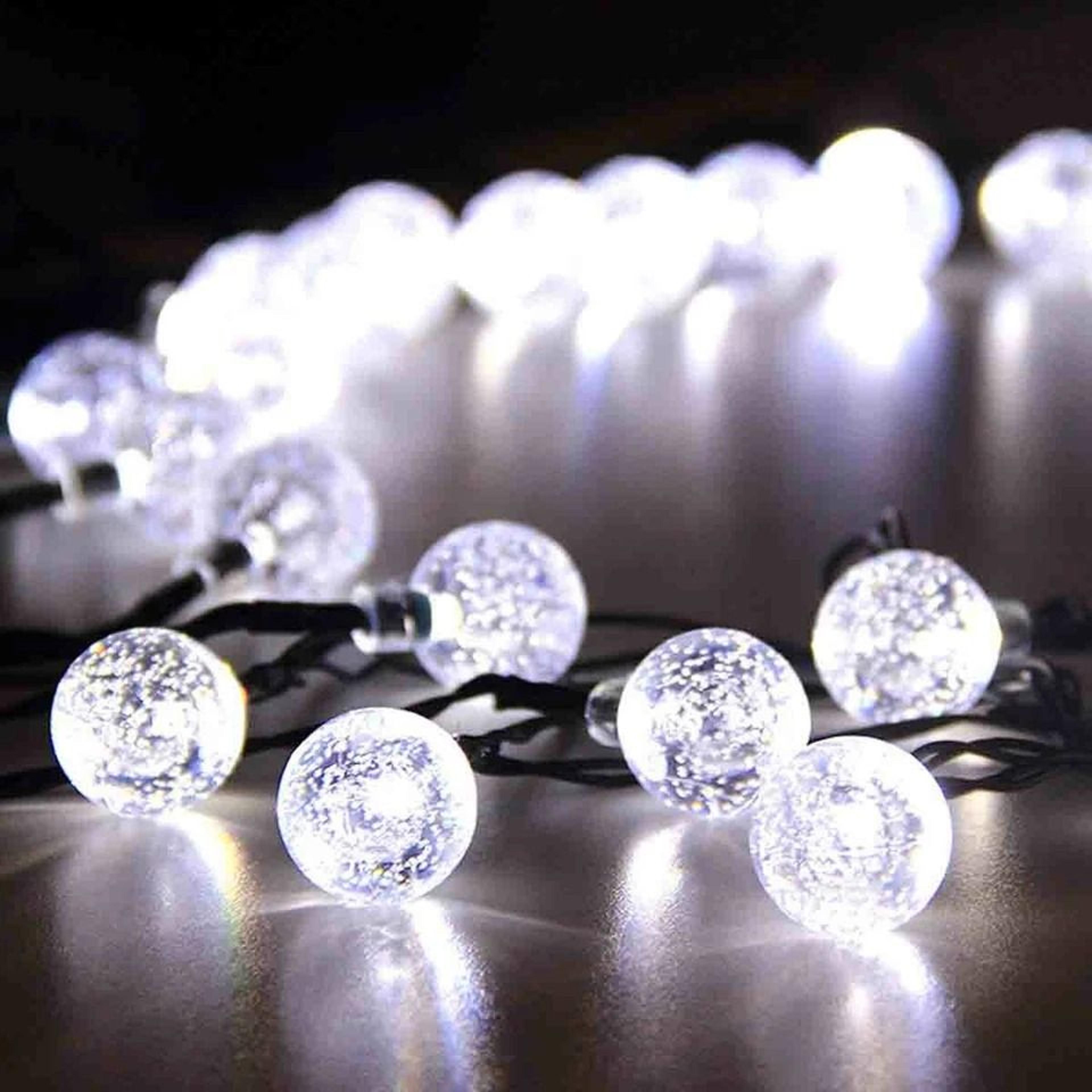 solar led string lights for patio, party, yard, garden, wedding waterproof outdoor decorative lights