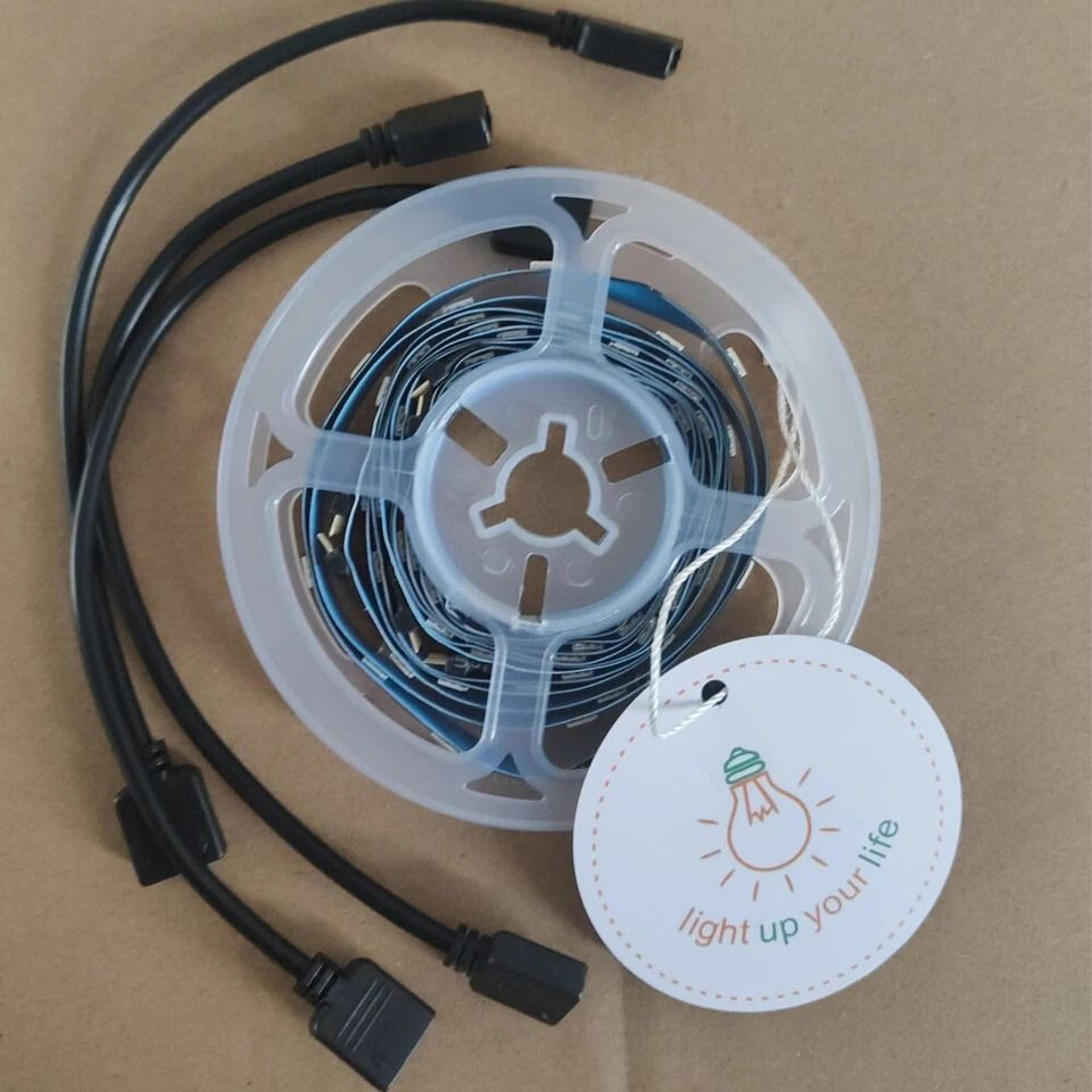 rgb led tv backlight strip with remote usb color changing ambience light