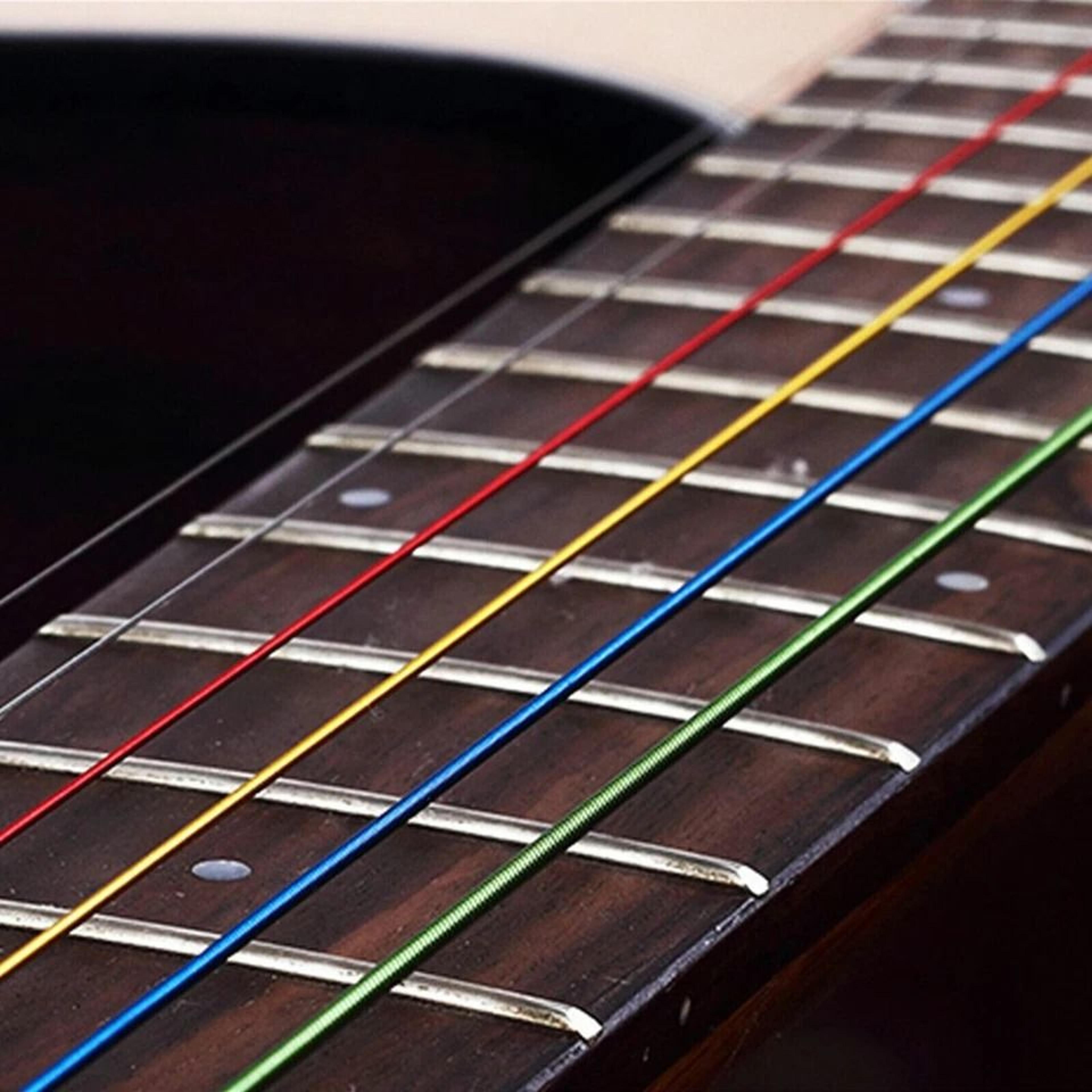 Replacement Steel Guitar Strings Set For Acoustic Guitars 1