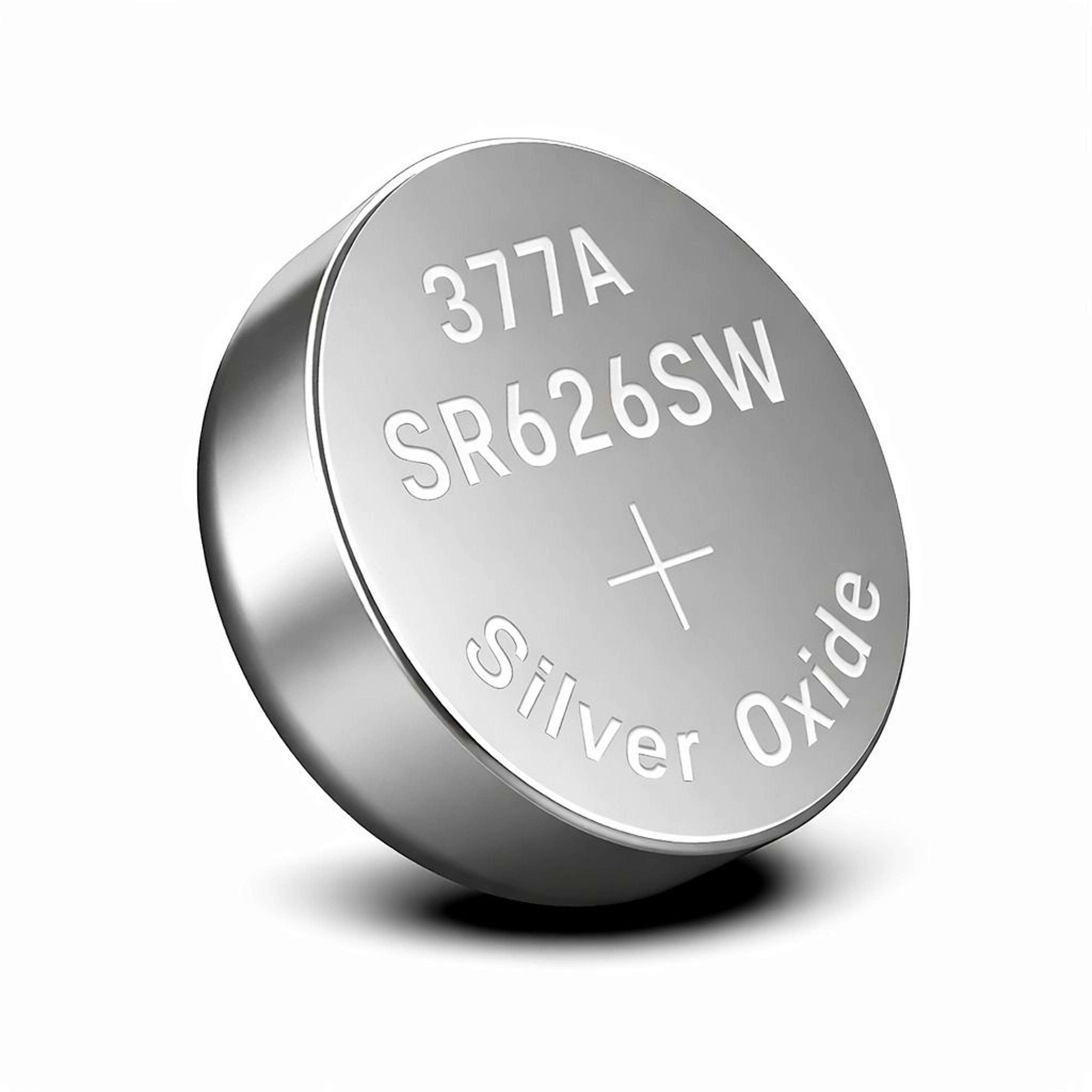 silver oxide watch battery long lasting power for watches & electronics