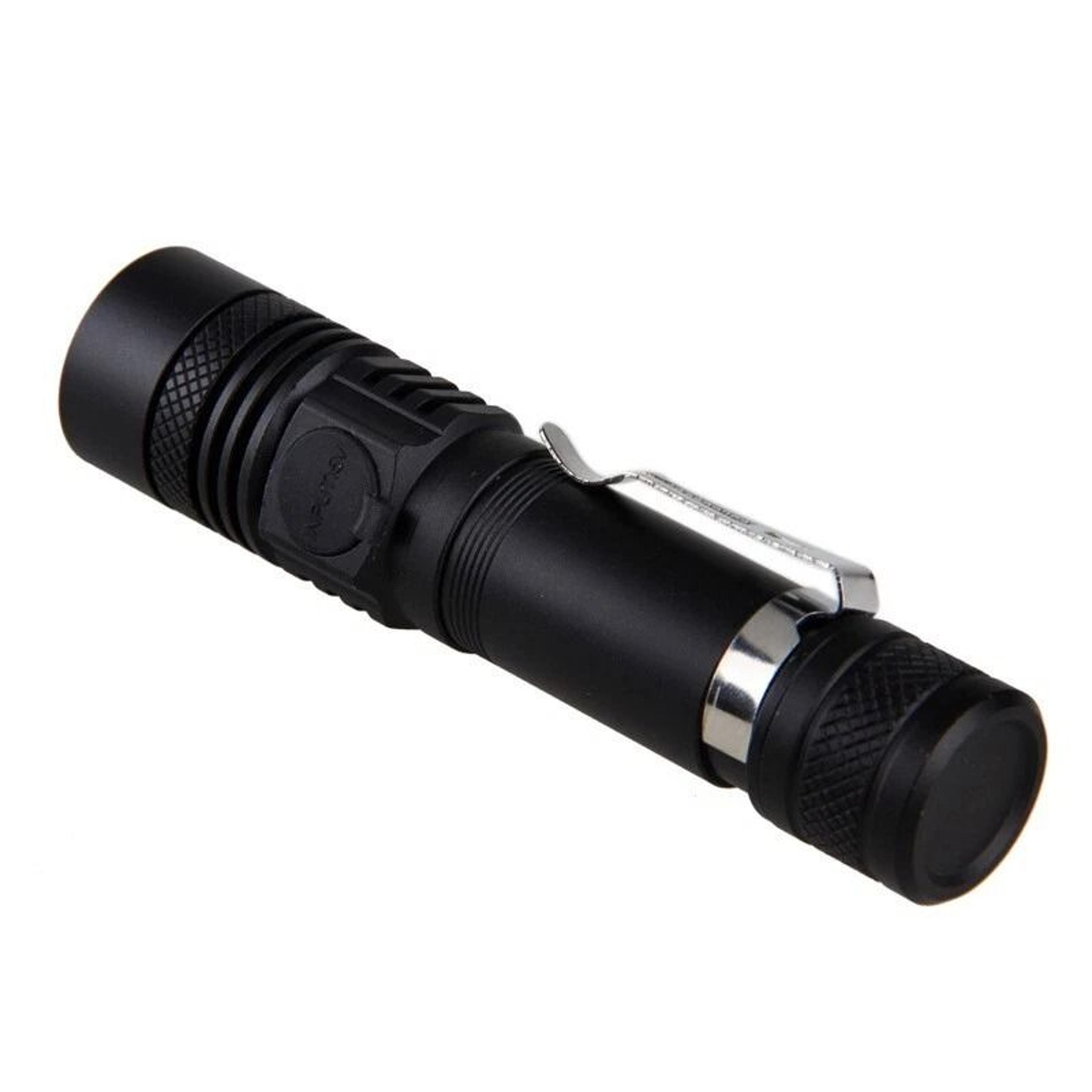 Rechargeable Tactical LED Flashlight Super Bright Zoomable USB Rechargeable Waterproof 5