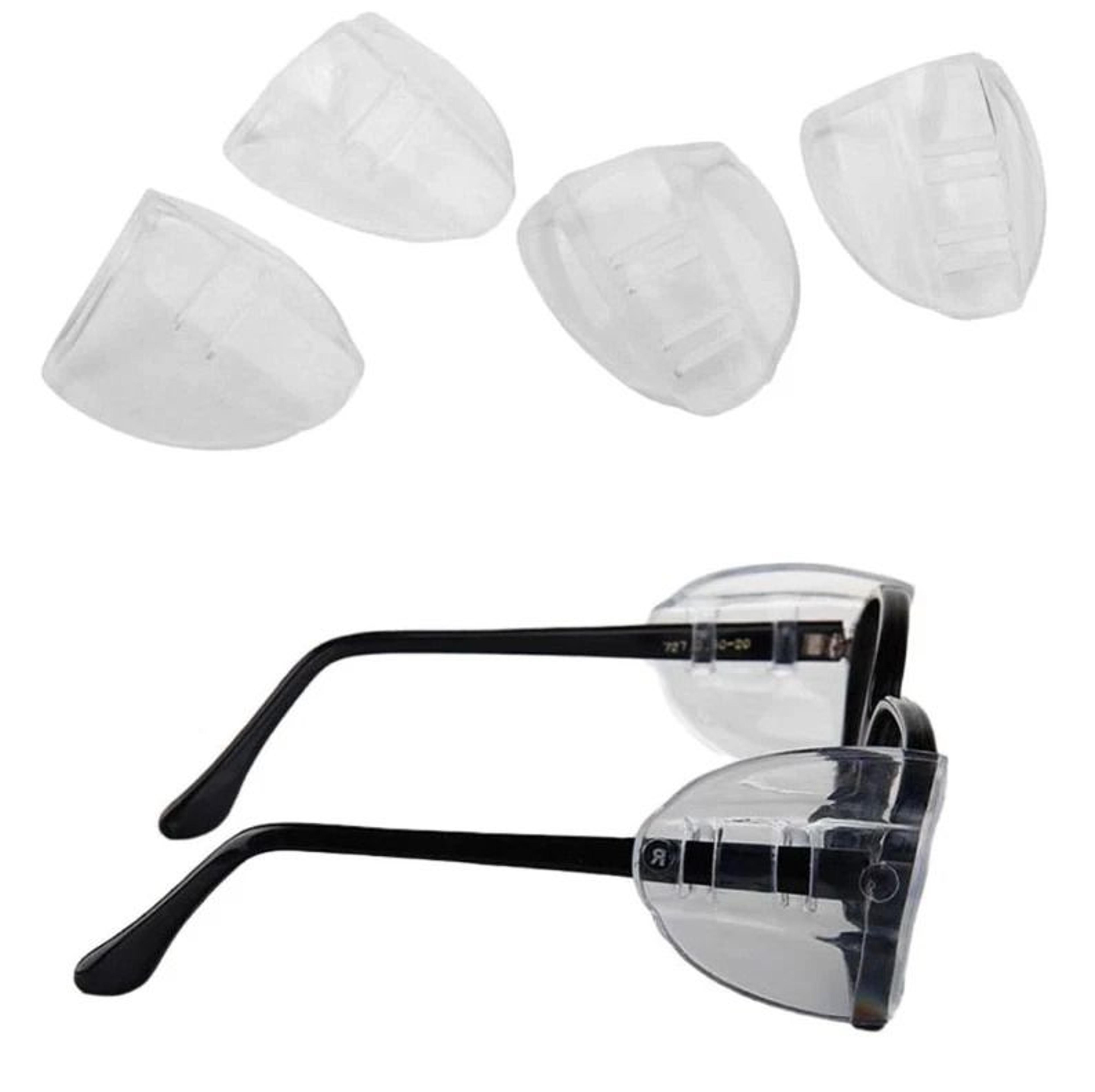 Universal Safety Side Shields For Glasses Slip On Eye Protection For Glasses With Temples 8