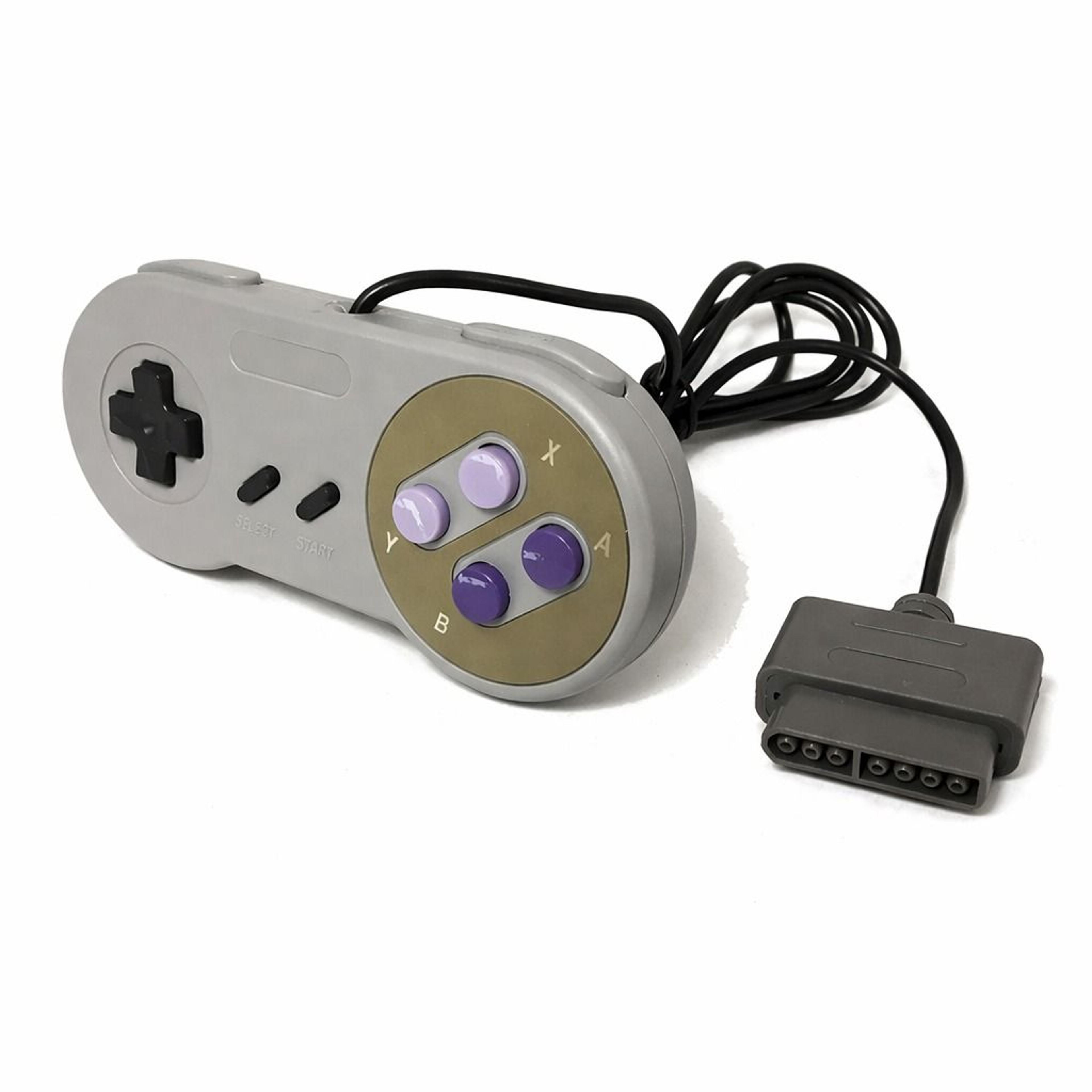 super classic snes replacement controller wired retro gaming gamepad