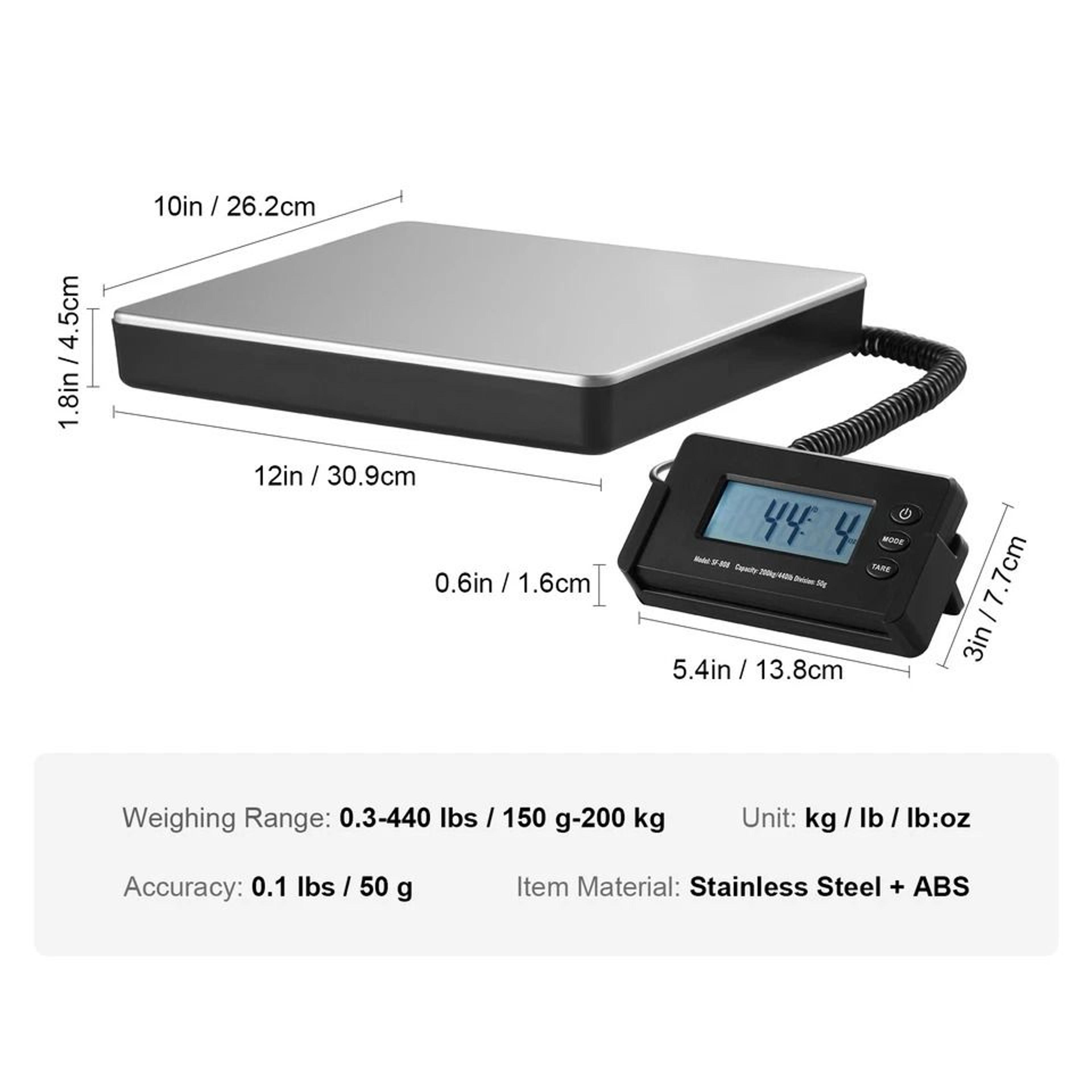 High Precision Digital Shipping Scale For Packages And Ecommerce Postal Weighing 3