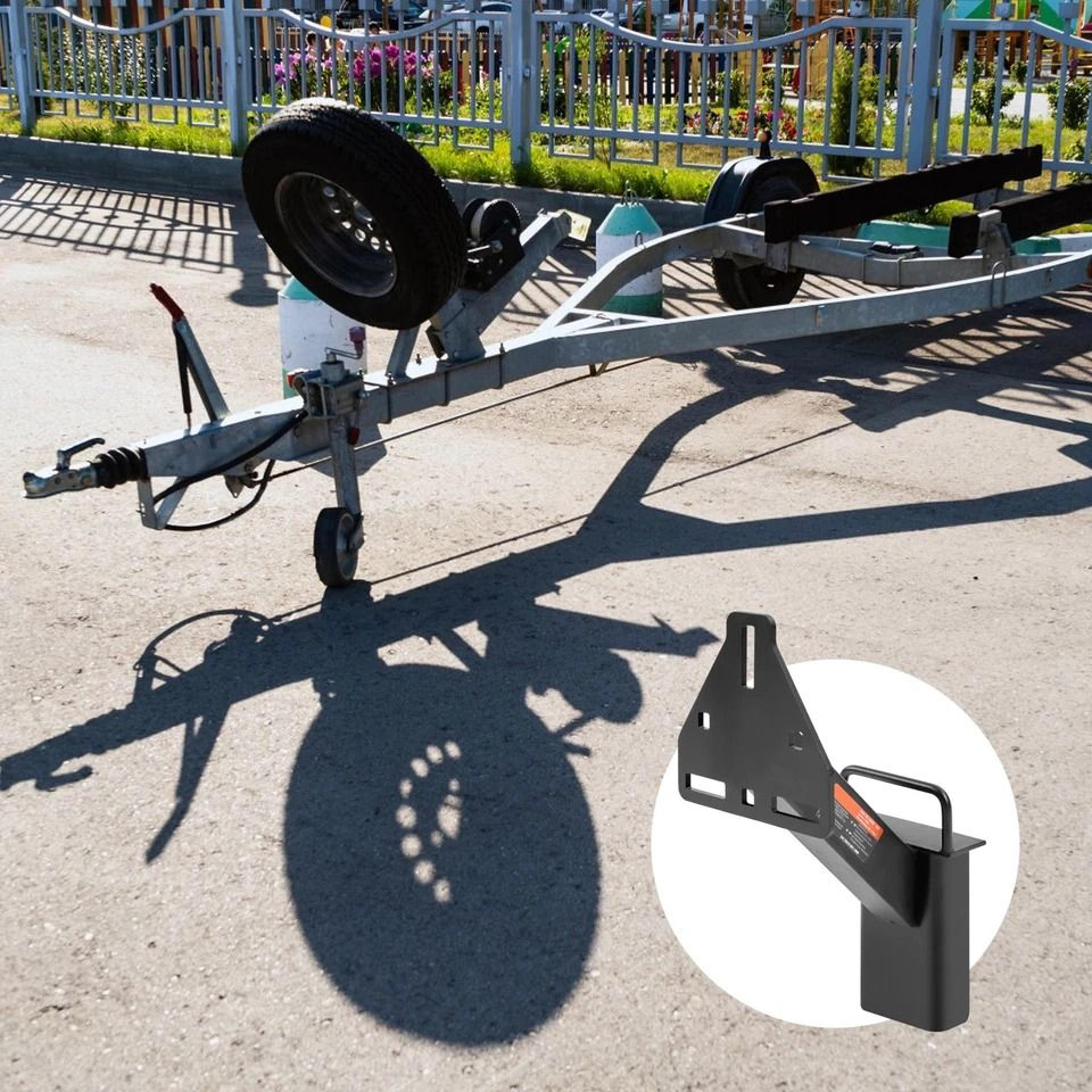 Heavy Duty Trailer Spare Tire Carrier 2