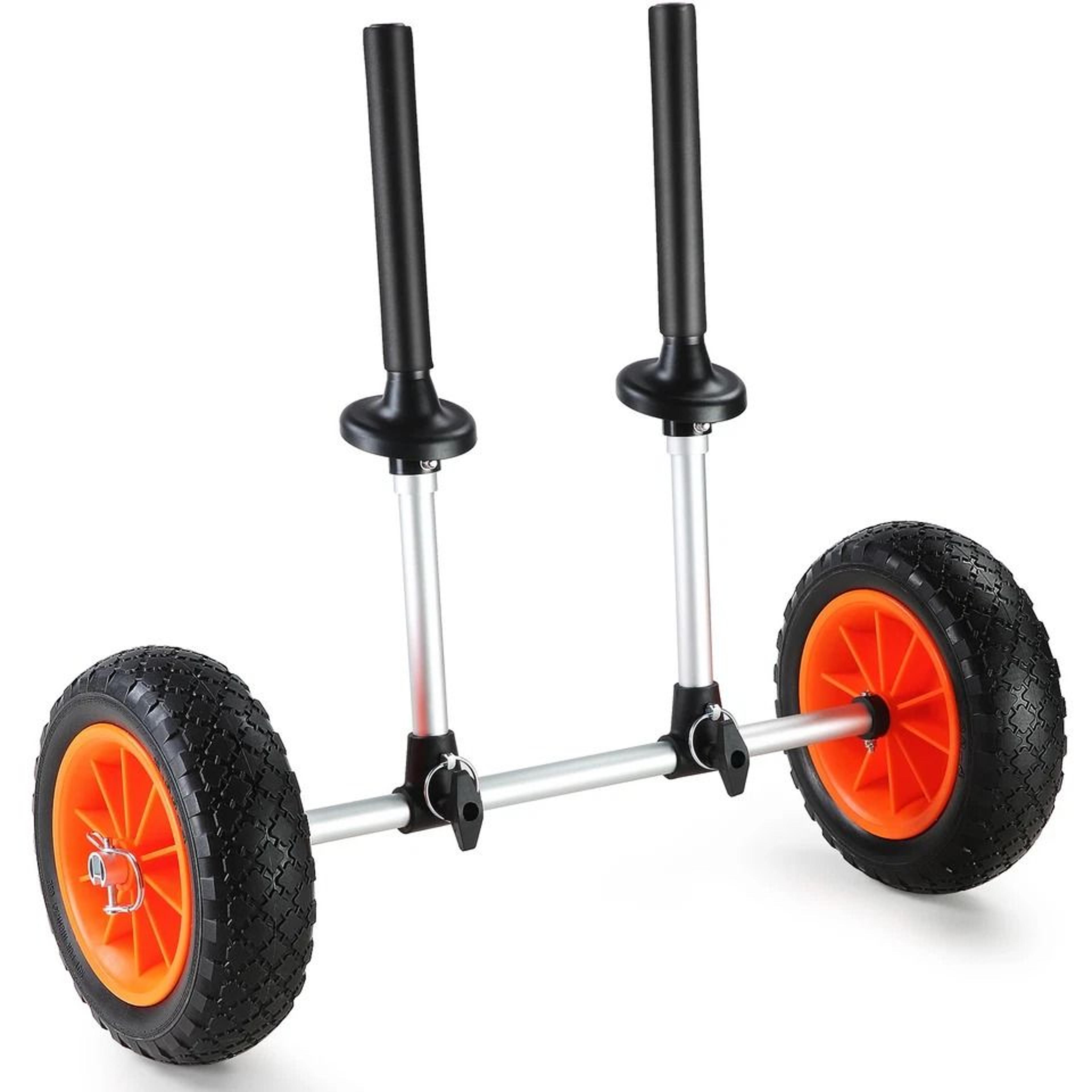 Adjustable Kayak Cart With Solid Tires For Canoe  Boat Carrier 8