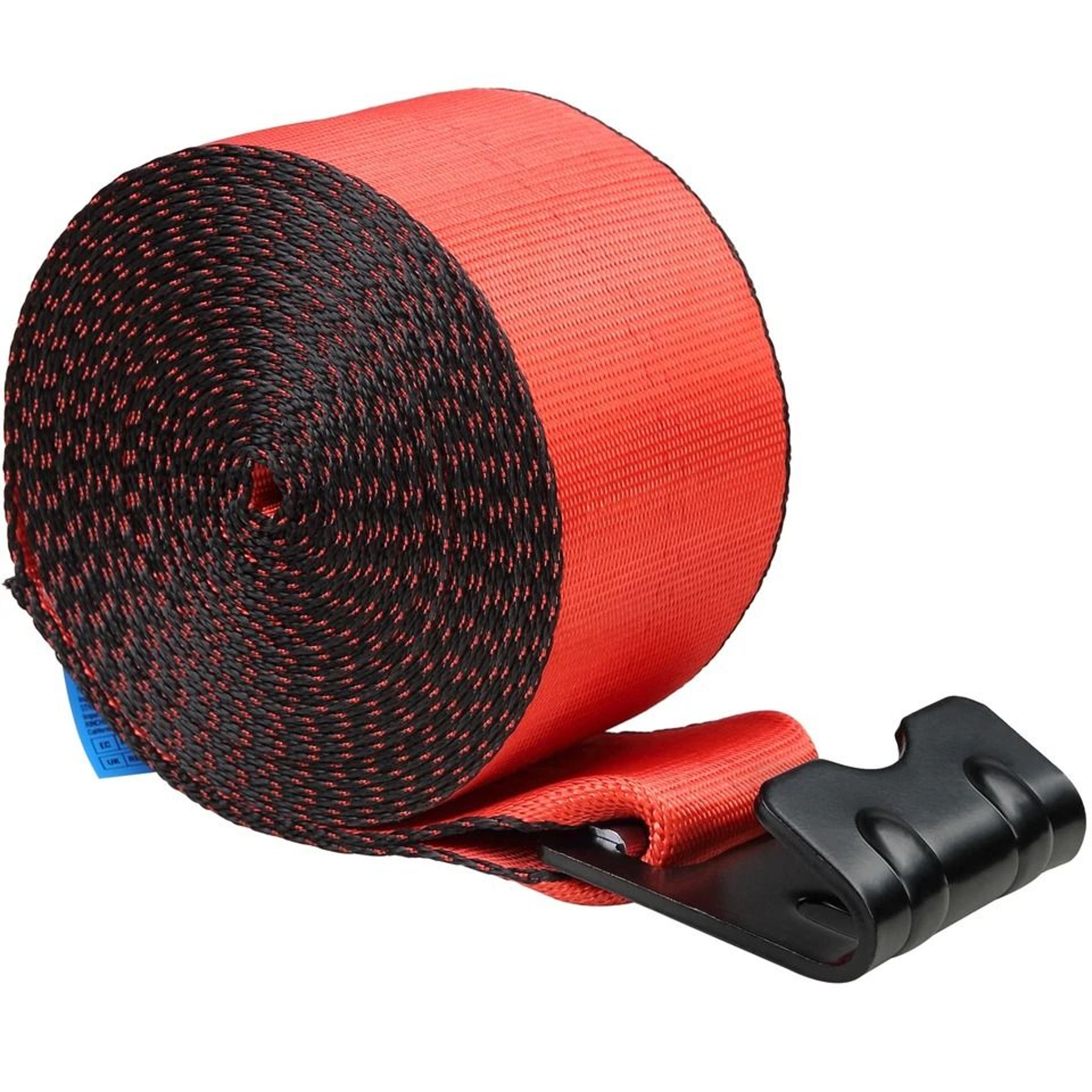 truck straps tie down winch straps with flat hooks