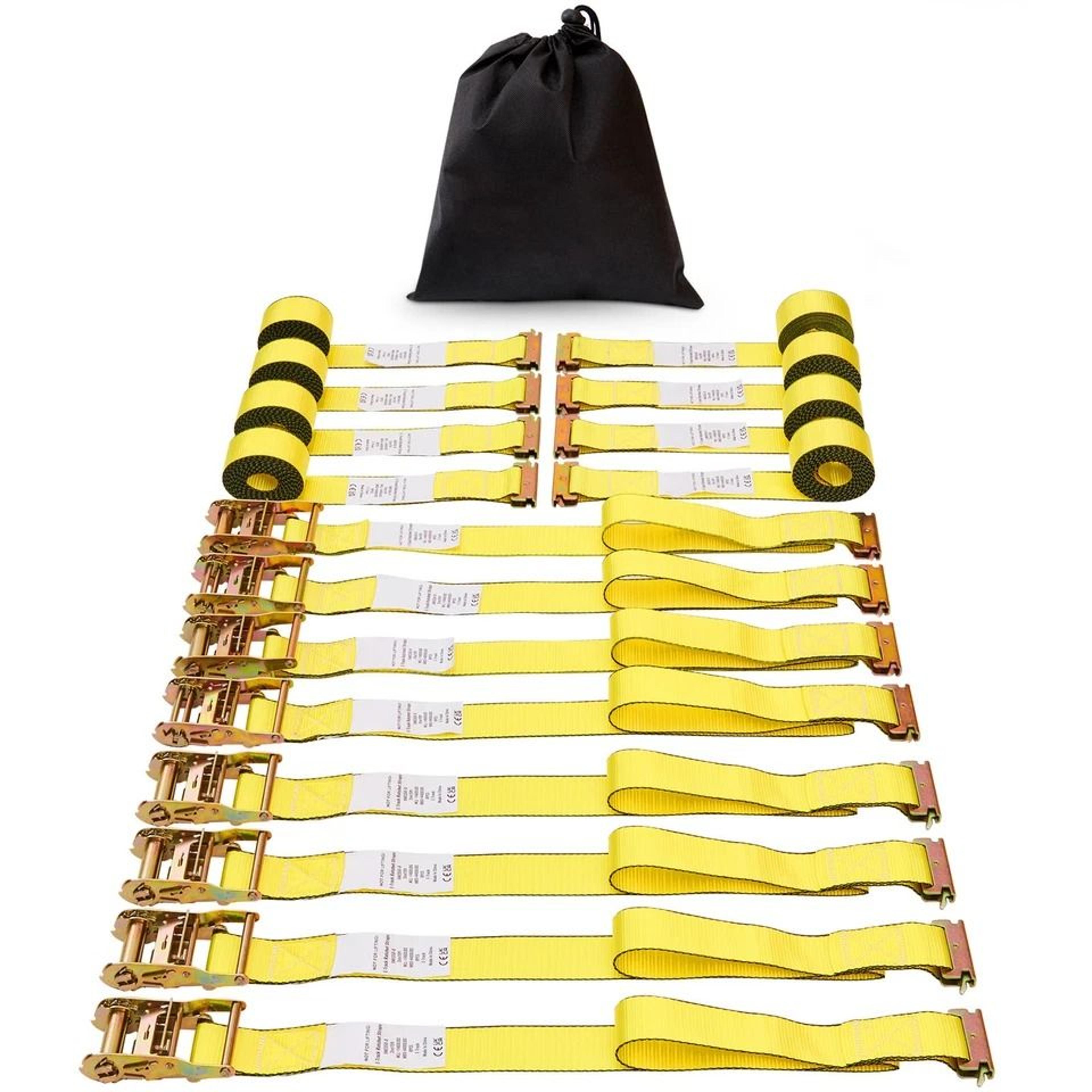 Heavy Duty Ratchet Tie Down Straps For Cargo 5