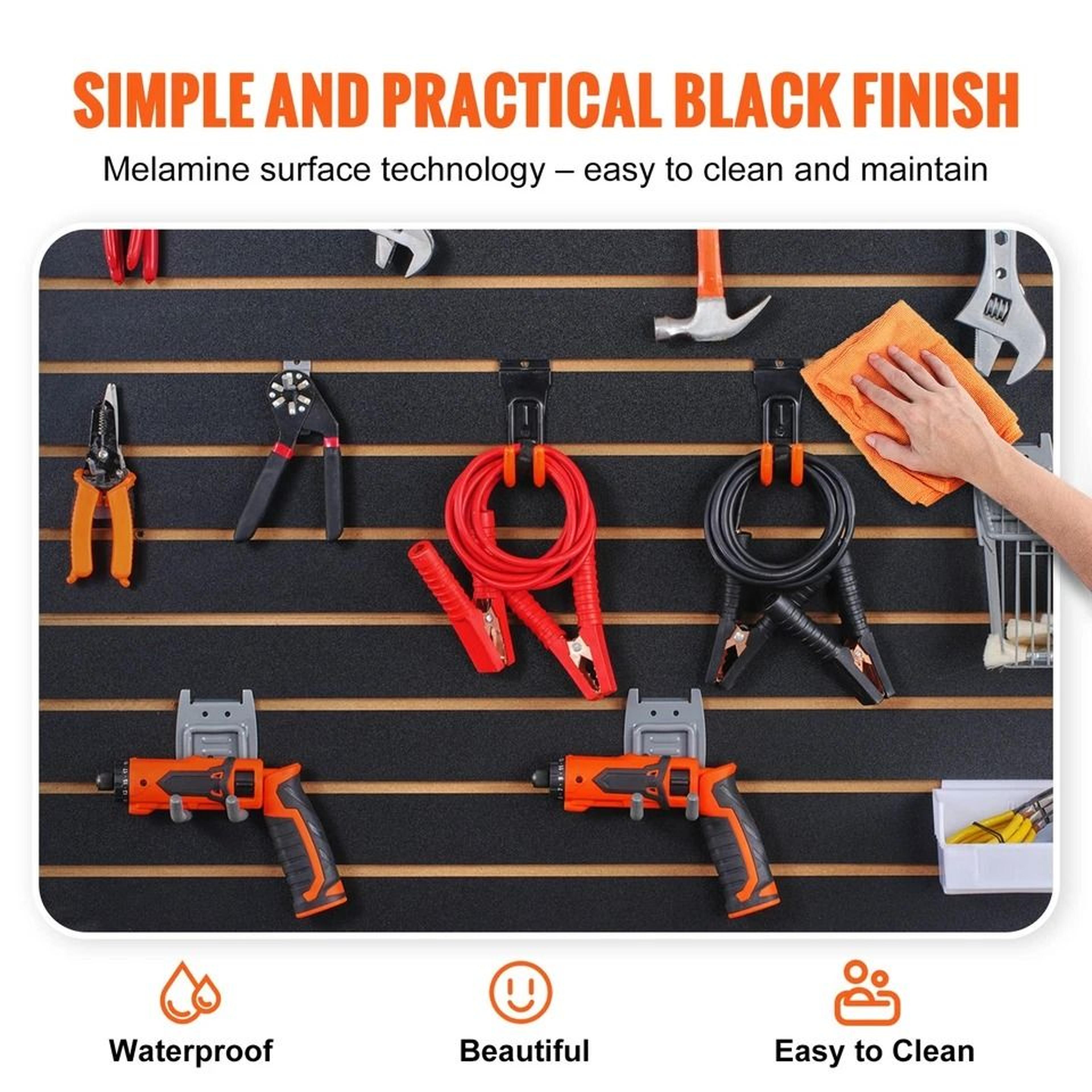 Slatwall Panel Storage Organizer Ideal For Garage  Workshop 3