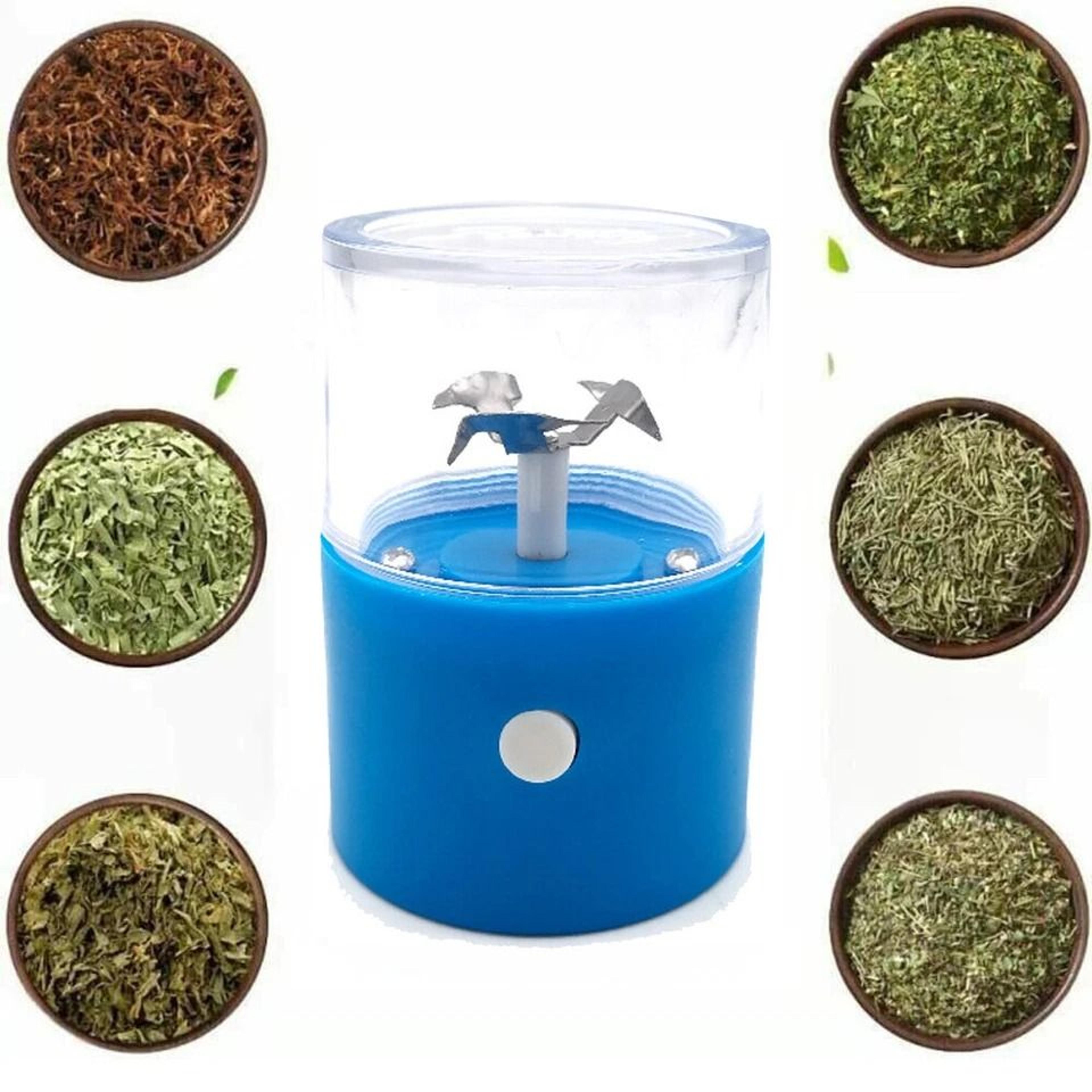 Electric Portable Herb And Garlic Grinder USB Rechargeable Crusher For Easy Cooking 4