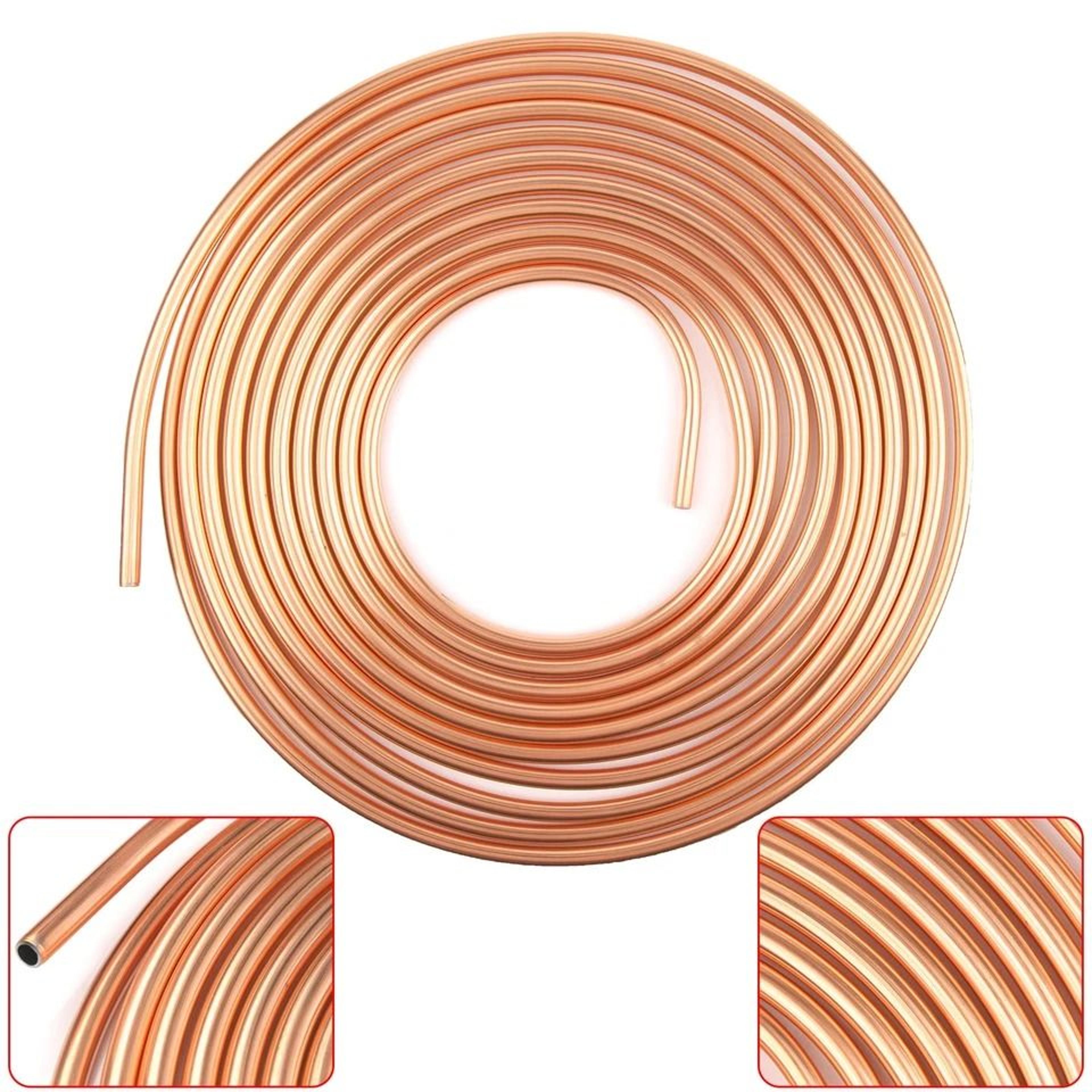 Copper Nickel Brake Line Tubing Kit Coil Roll Rust Resistant 4