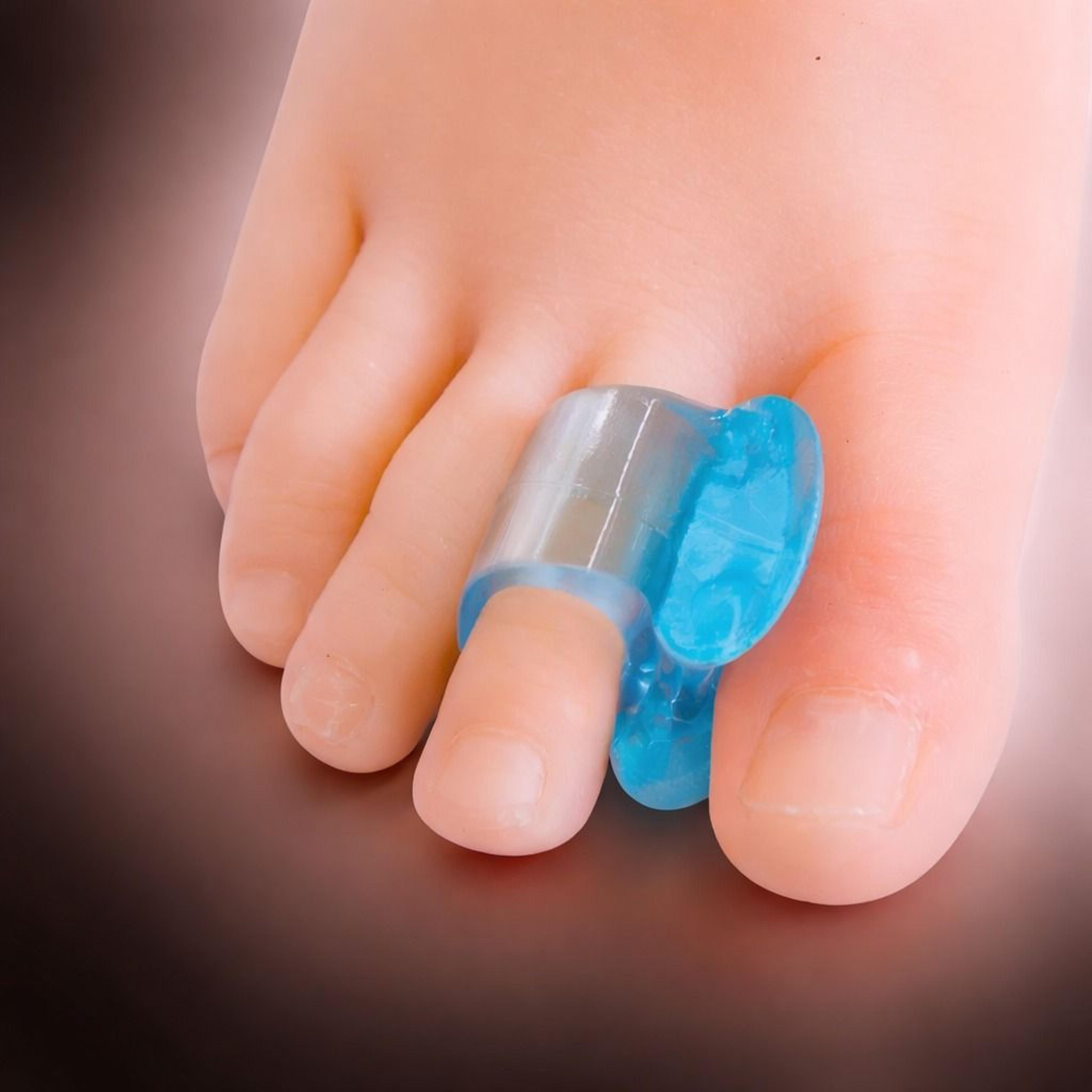 silicone gel bunion corrector & toe separator for pain relief orthotic spacer for comfort