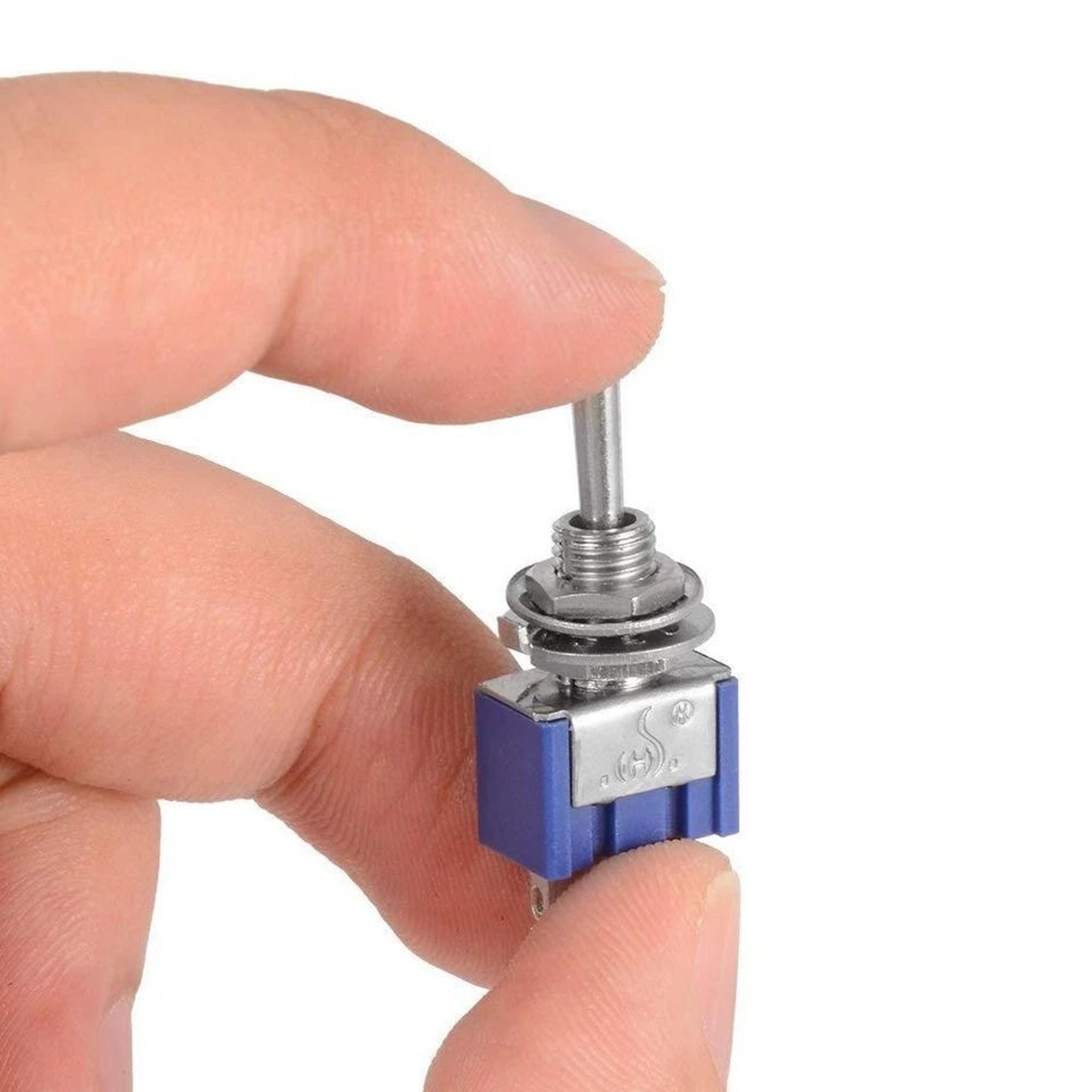 mini toggle switches on/off/on spdt for automotive & diy projects