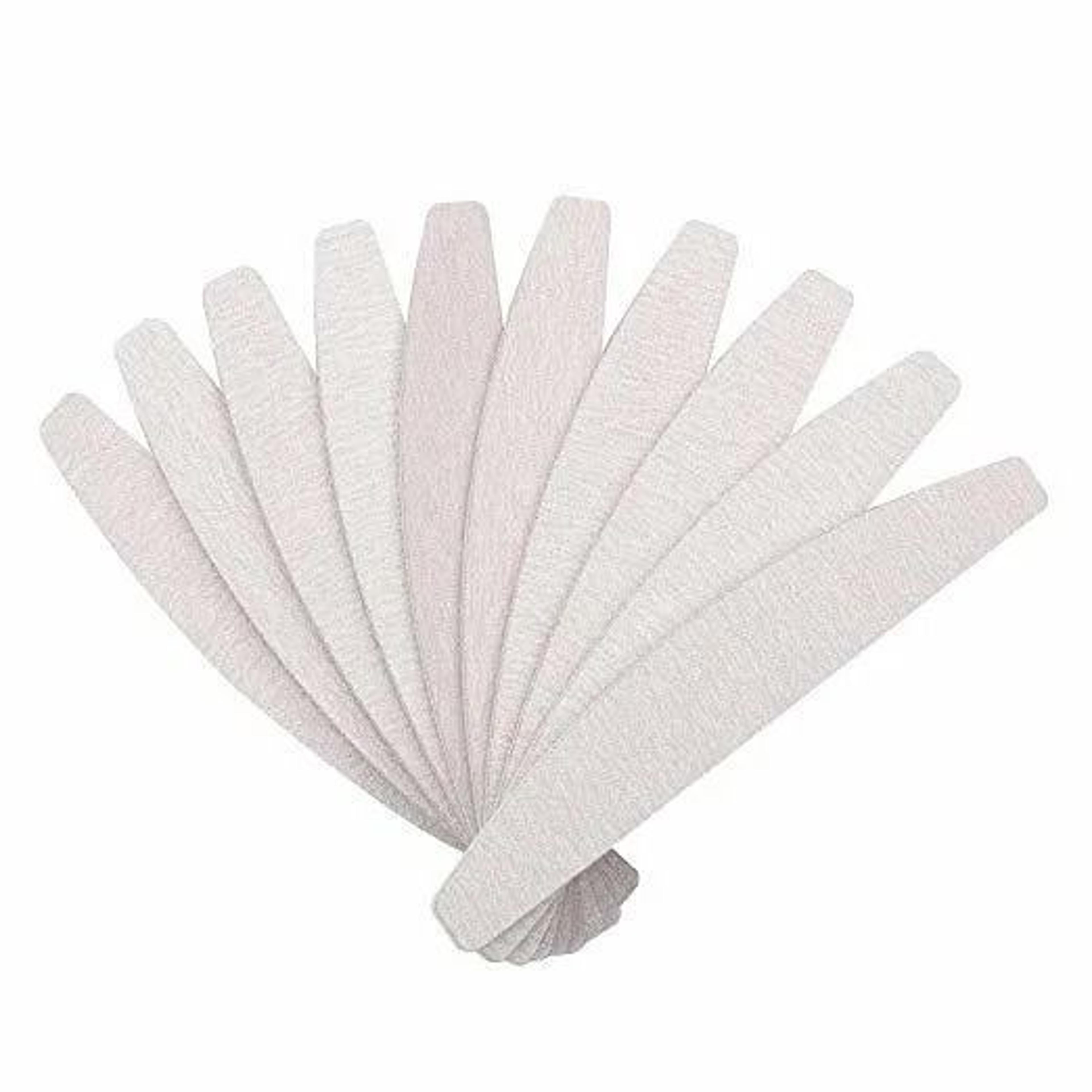 professional dual grit nail files set emery boards for acrylic & natural nails