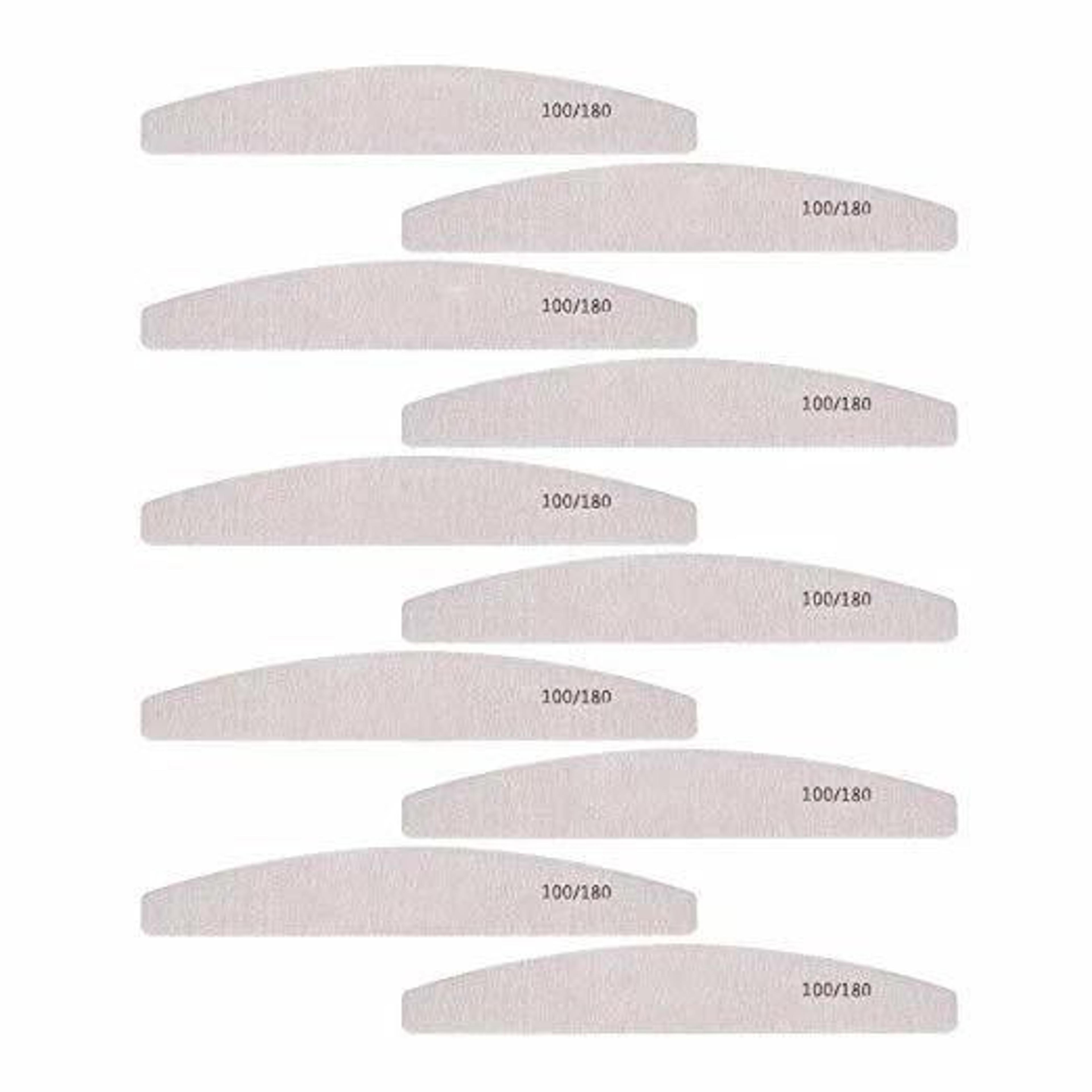 Professional Dual Grit Nail Files Set Emery Boards For Acrylic  Natural Nails 5