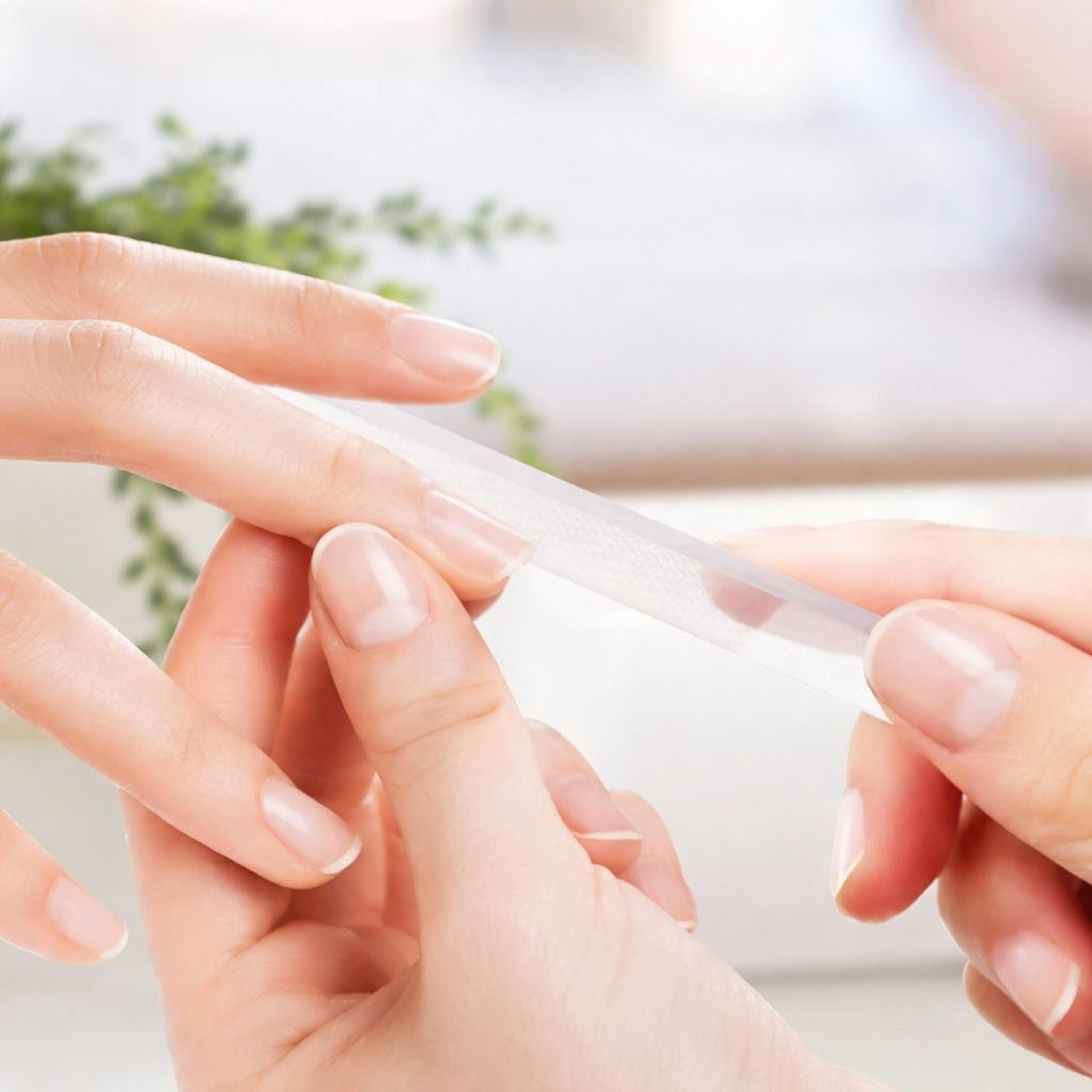 crystal glass nail file set professional & durable fingernail shaping tool for perfect manicures